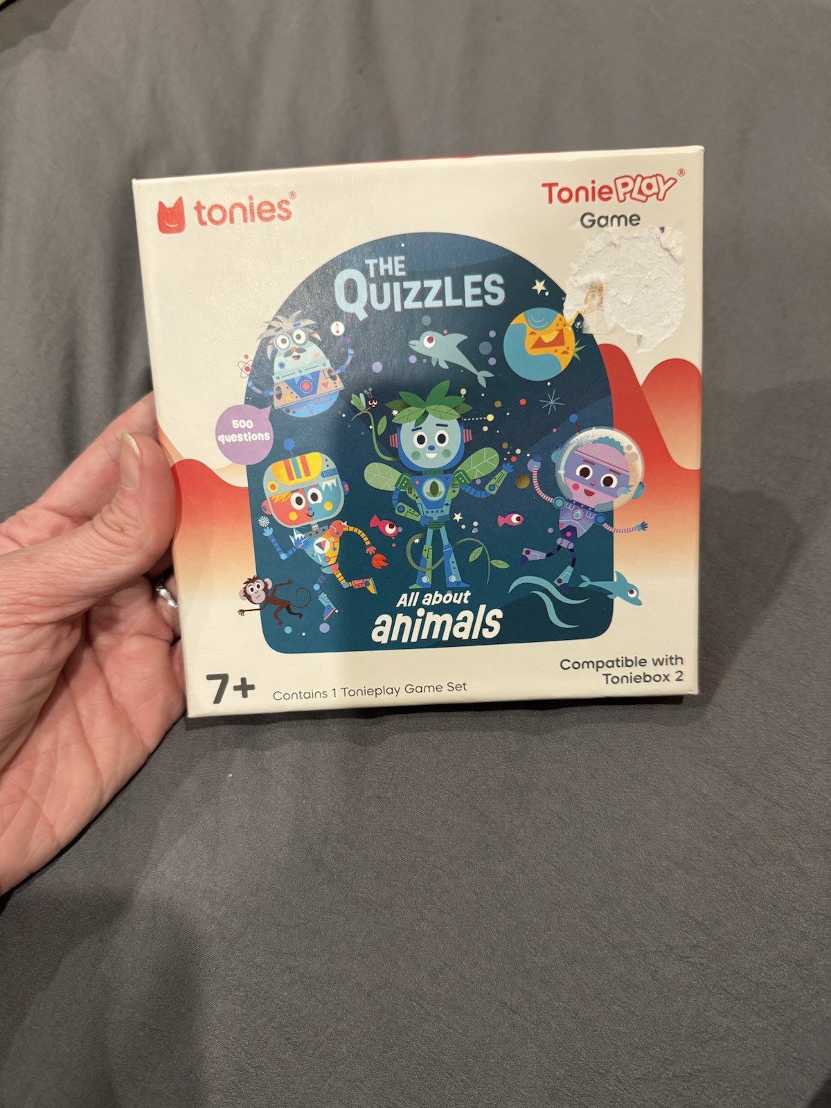 tonies ToniesPlay The Quizzles: All About Animals Quiz Game Set Tonie box 2