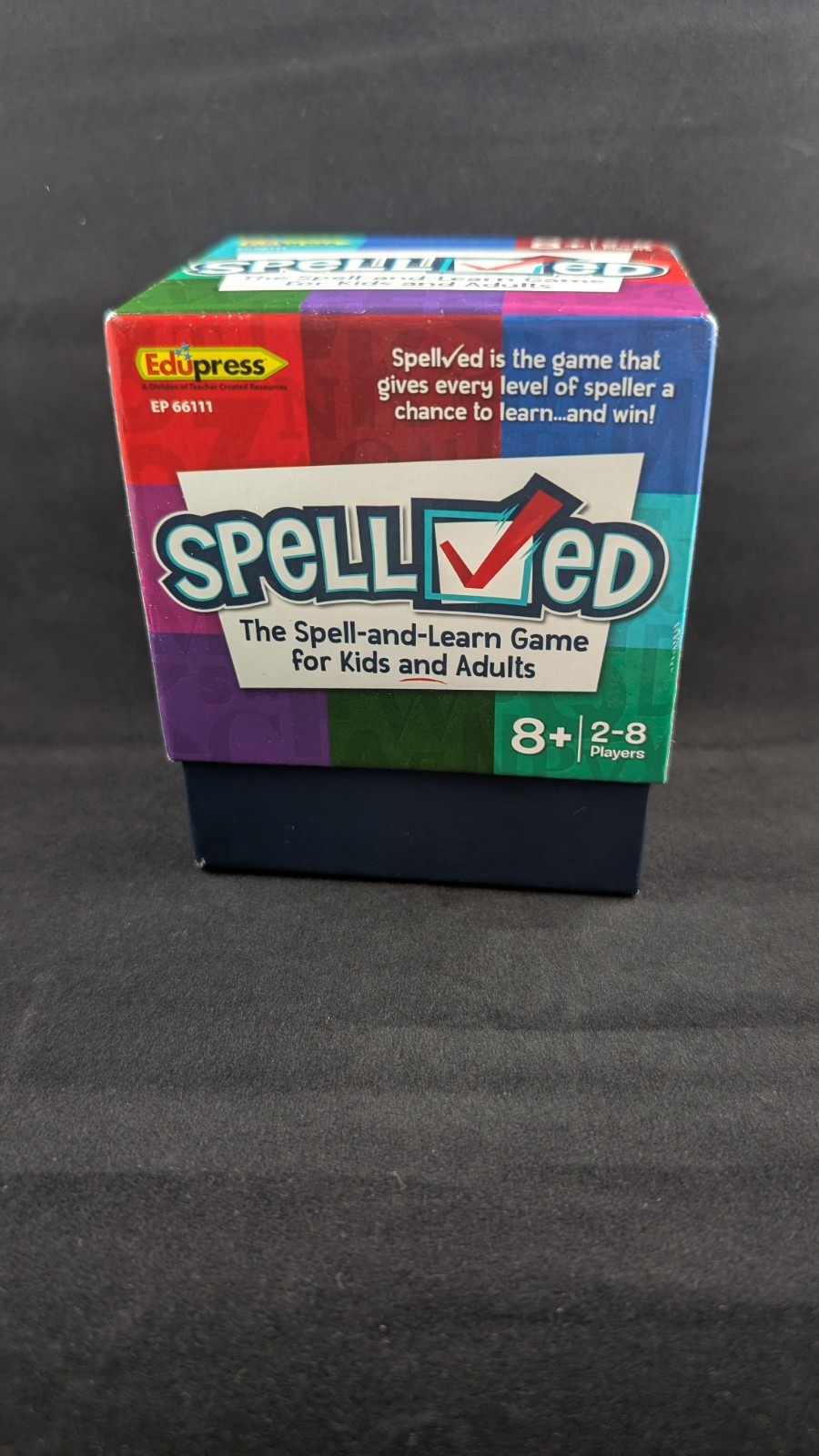 Edupress Spelled Spelling card game EP66111 educational Complete