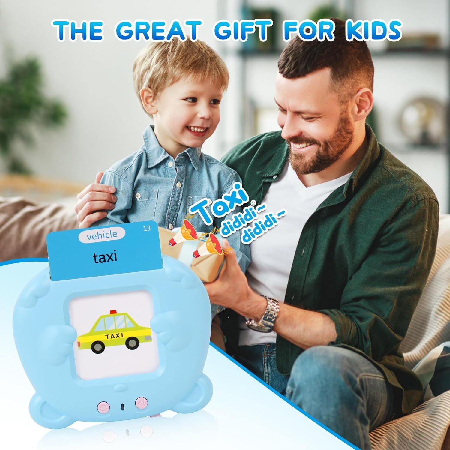 Early Education Flash Cards – Children’s Educational Insert Card Toy