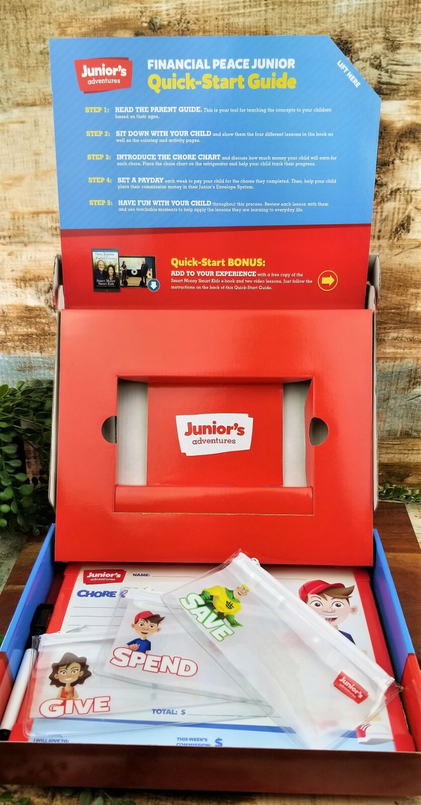Lot Dave Ramsey Children’s Financial Peace & Smart Saver Bank Junior Adventures