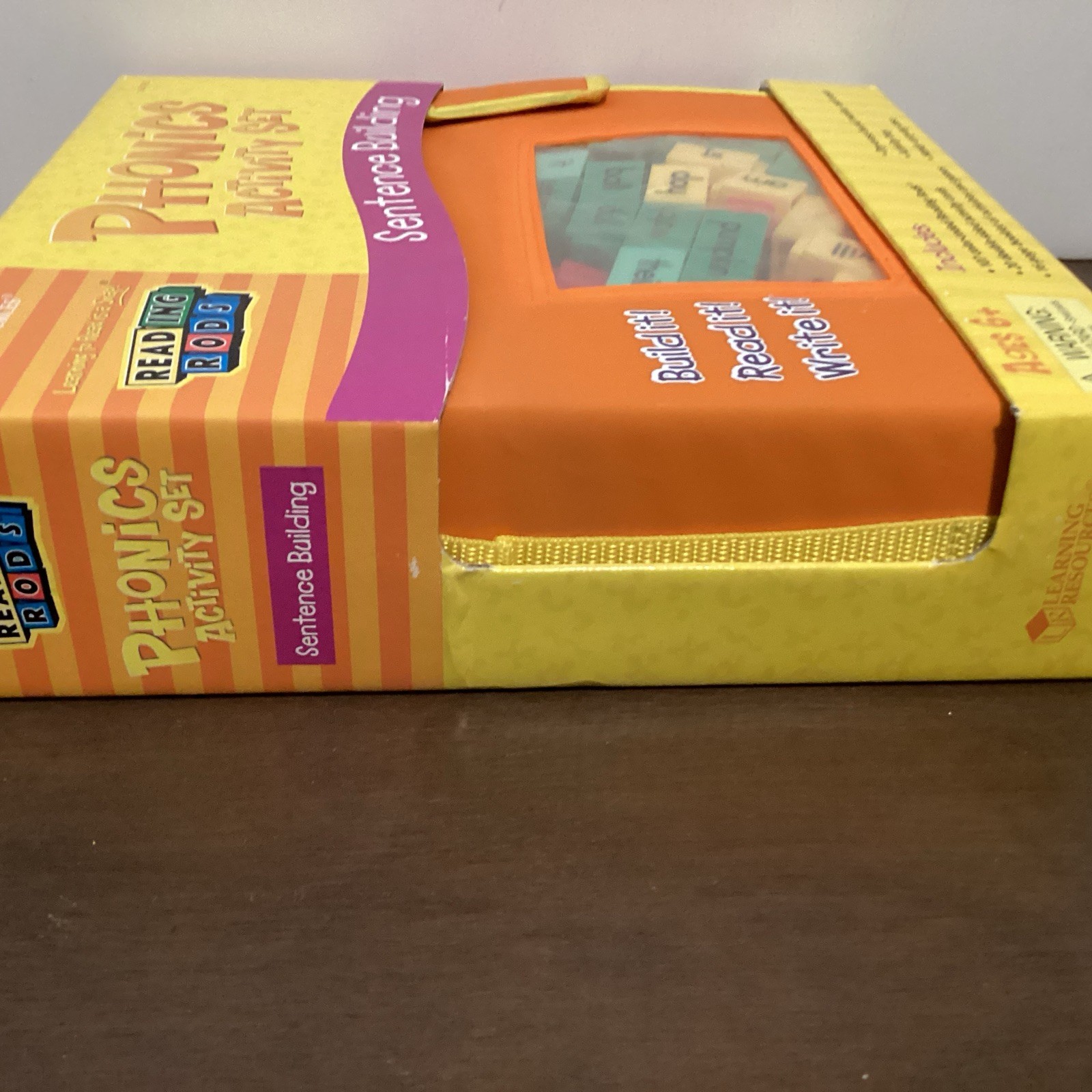 Learning Resources Phonics Activity Sentence Building Orange Kit, Home Schooling