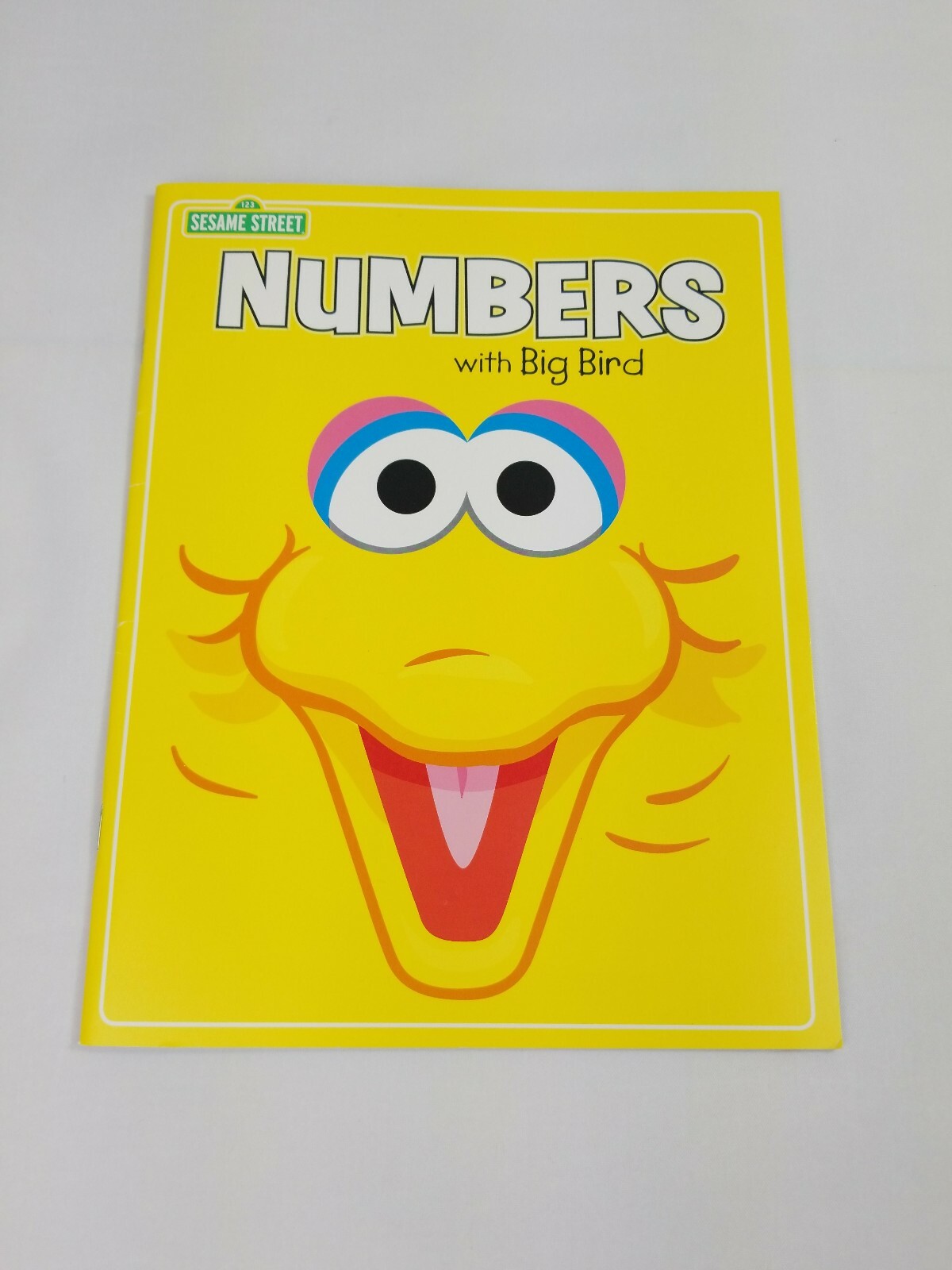 Sesame Street Numbers Book Flash Cards Elmo Stickers Grooming Chart learning