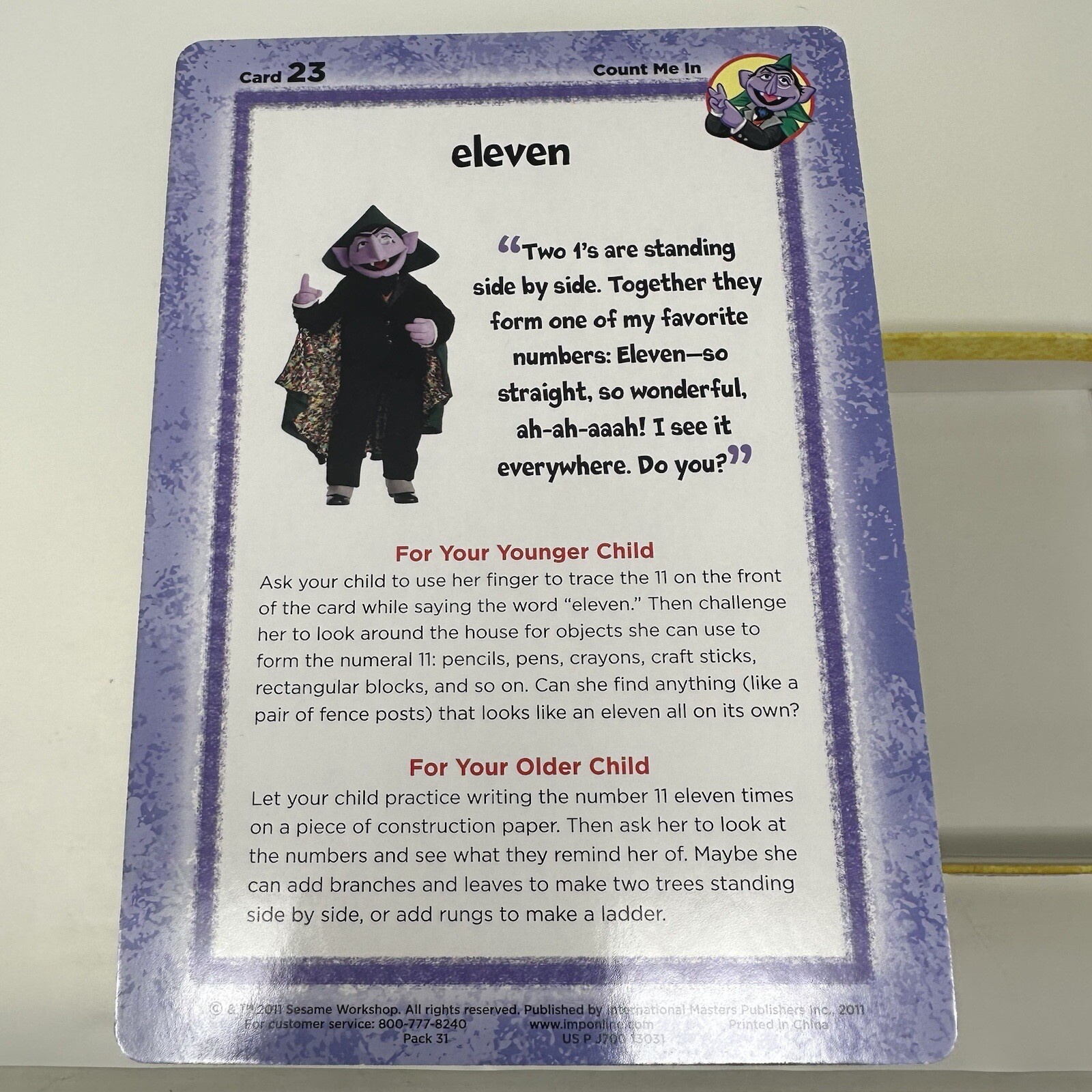 Sesame Street Elmo’s Learning Adventure Flash Cards 300+ Educational Cards 2010