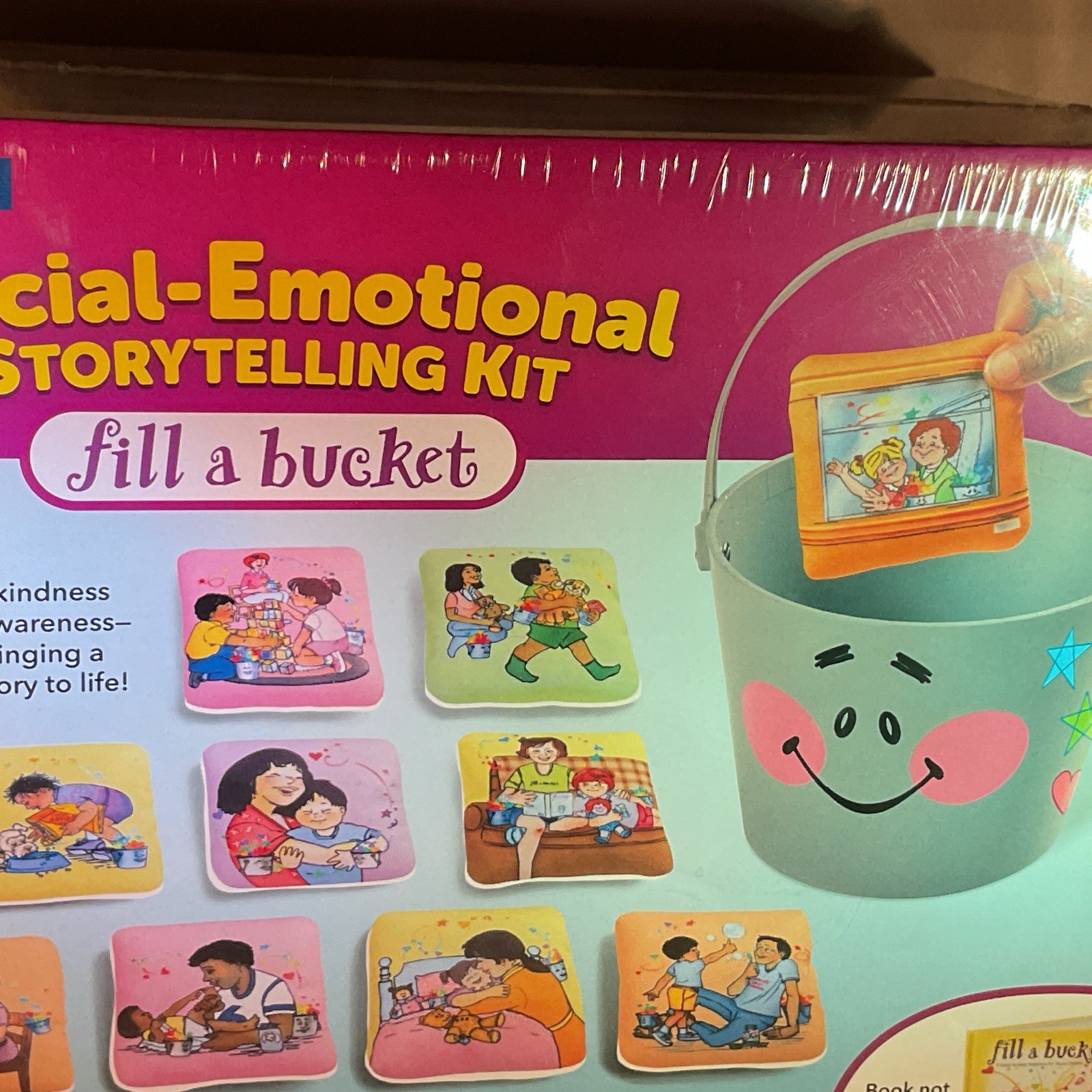 Lakeshore Fill a Bucket Social-Emotional Storytelling Kit PP52511 10pc Guide