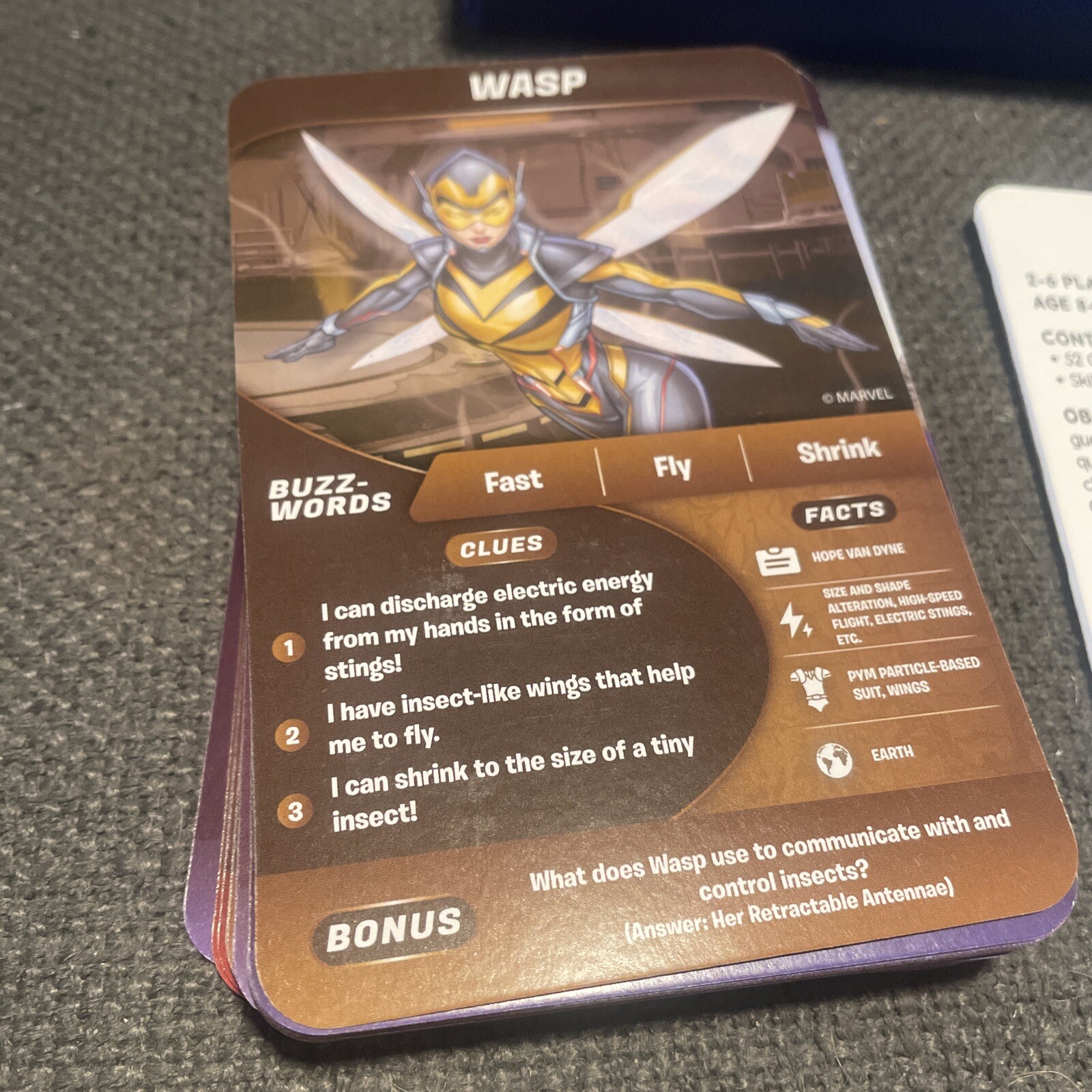 NIP Skillmatics Marvel Card Game Guess in 10 Educational Gift 8 Year Olds and Up