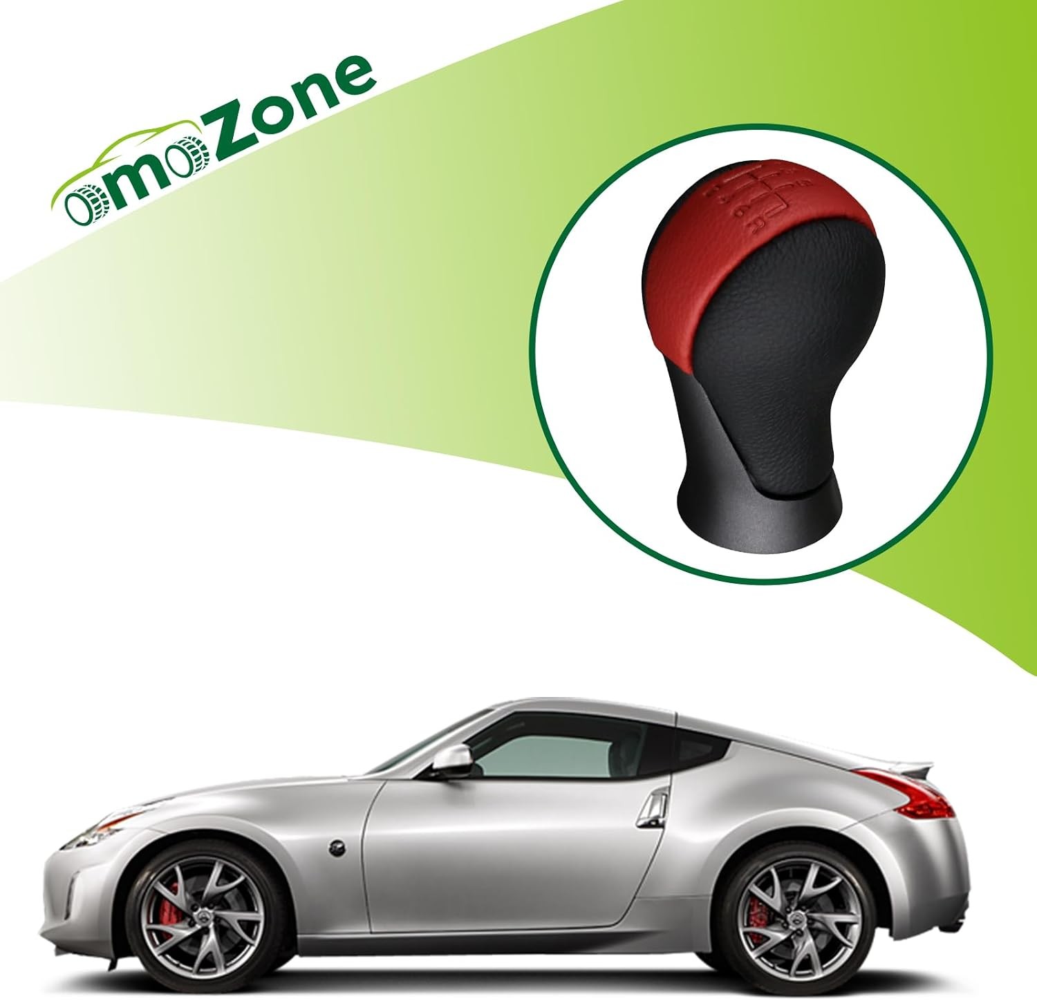 Gear Shift Knob Shifter Handle Compatible with 2009-2021 Nissan 370Z Nismo