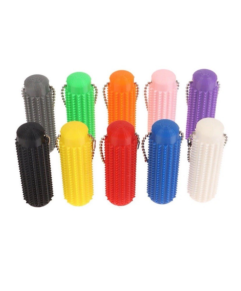 set of 10 Little Ouchies Fidget, Pocket Mini Fidget Toy, Black Keychain