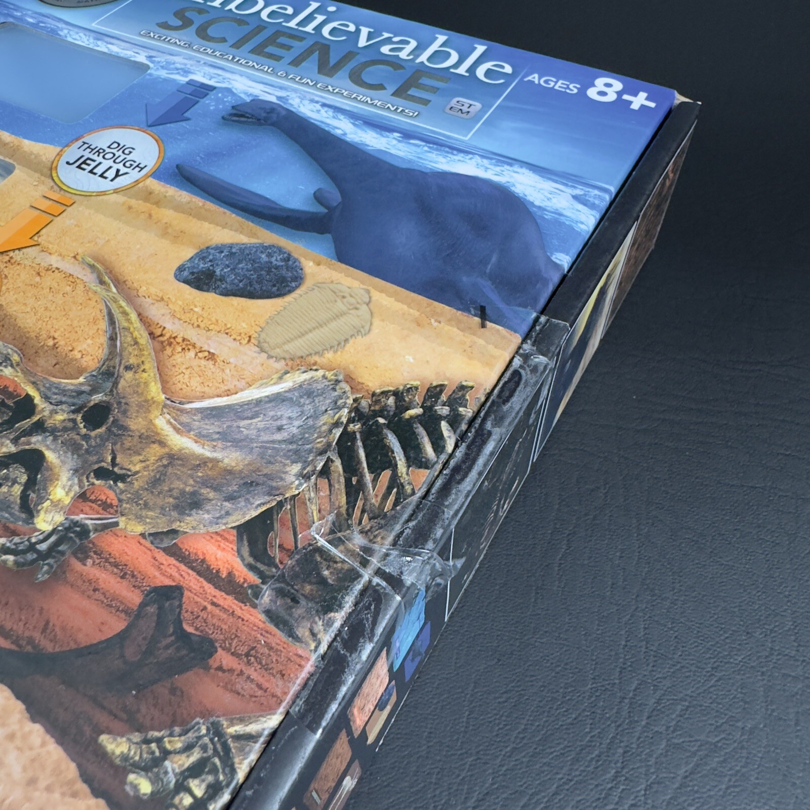 Unbelievable Science : Earth Excavation Fossil Dig Kit 4 Dig Blocks, 1 Dig Tool