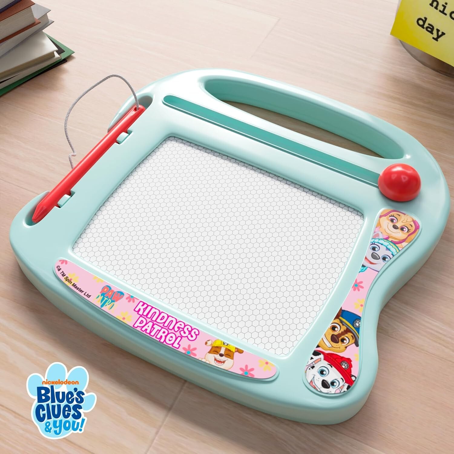 Paw Patrol Magnetic Board for Kids, Erasable Toddler Drawing Pad, Magic Sketcher