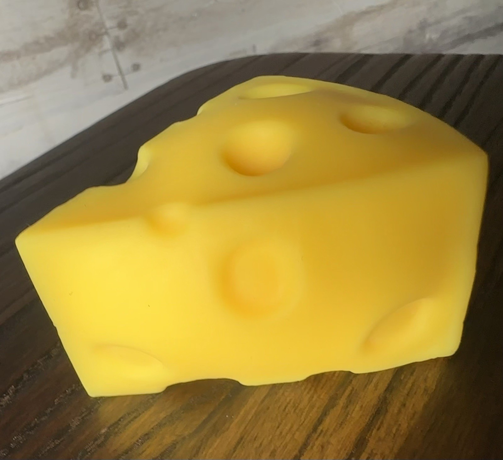 Squishy Cheese Block Stress Ball Like Nee Doh Soft Squeeze Like Sunny Days Gel
