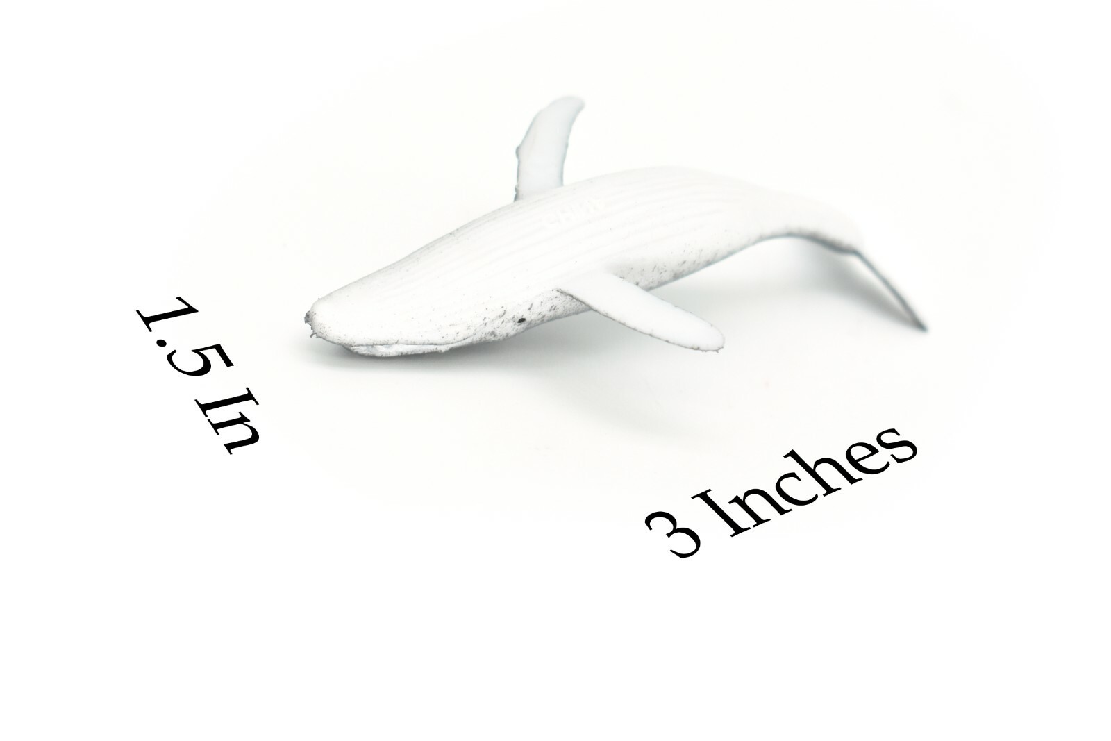 Humpback Whale, Very Nice Plastic Replica 3″ – F222 B36