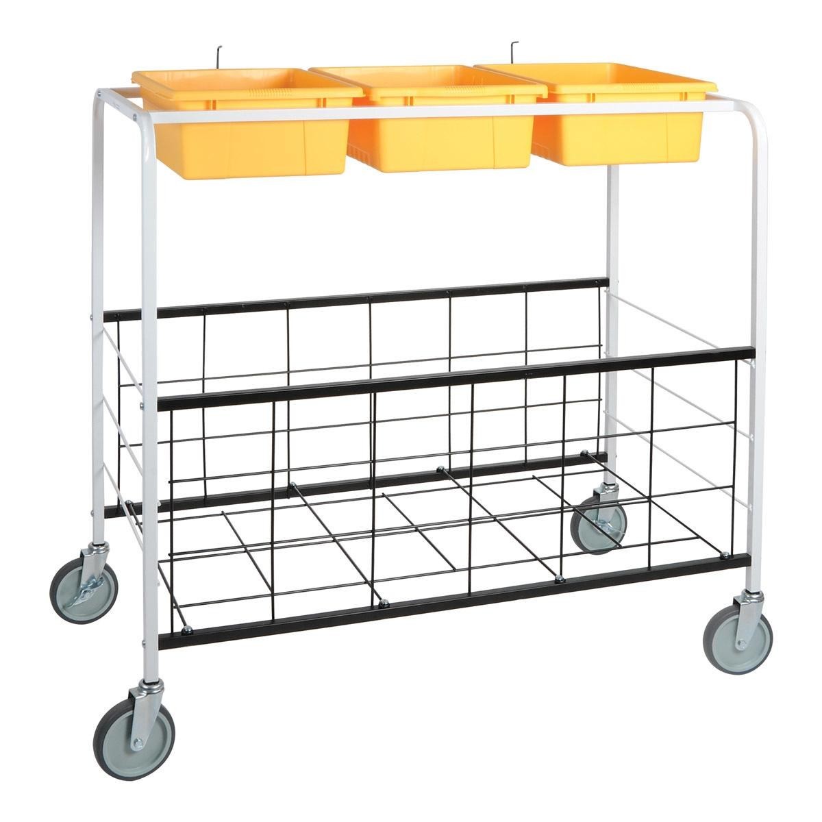 Kaplan Early Learning Mobile Metal Frame Ball Cart