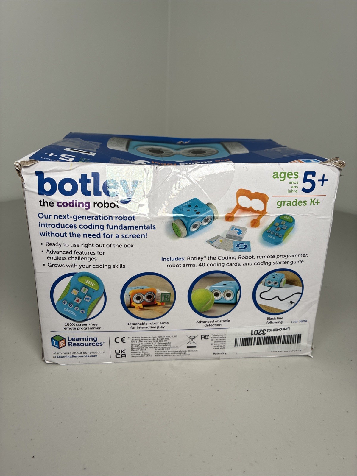 Learning Resources Botley the Coding Robot Coding STEM Toy 45 Piece