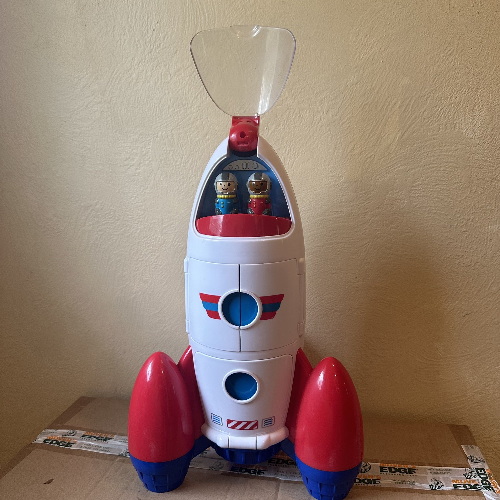 Lakeshore Learn & Play Explore Rocket Space Ship Toy With Astronauts And Rover