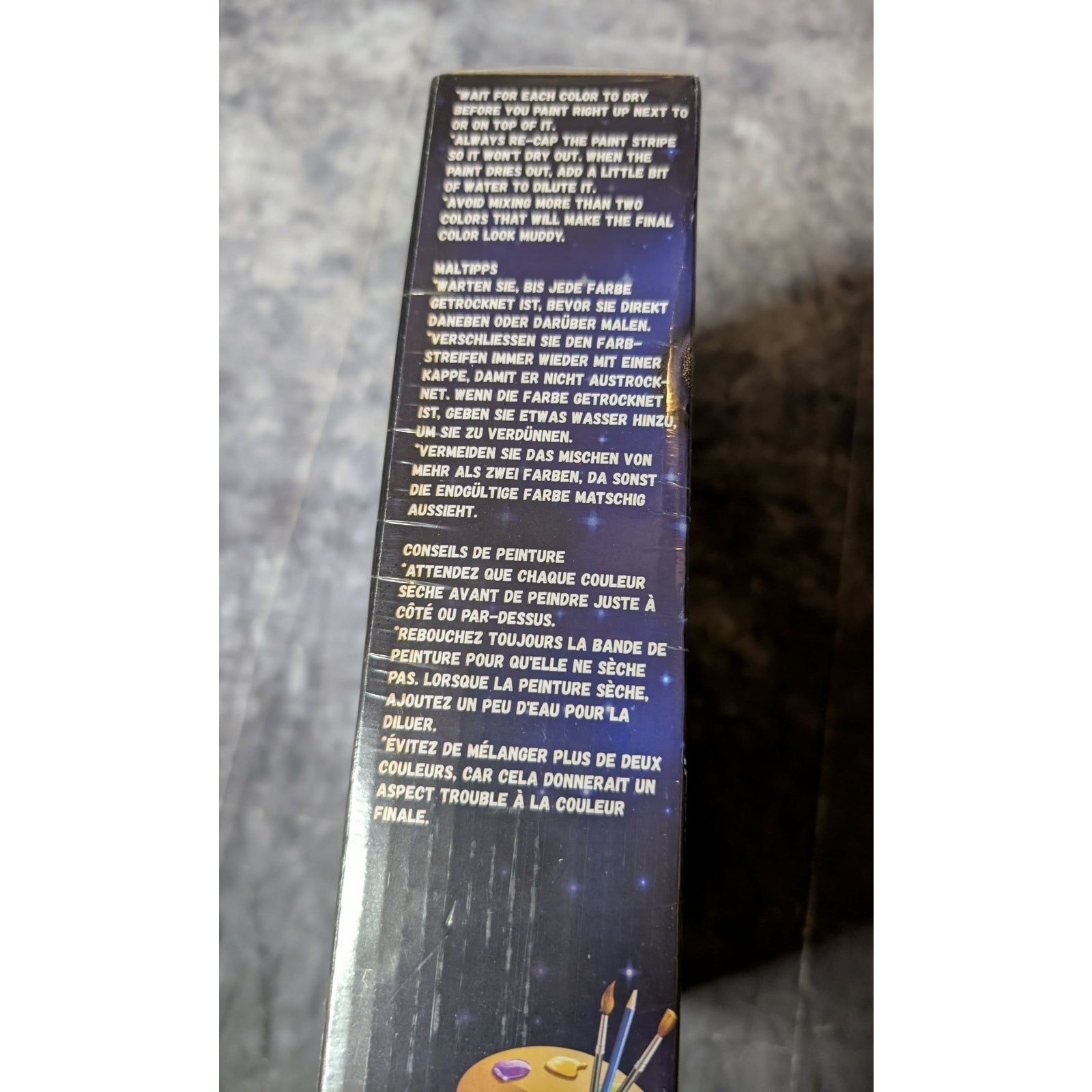 NEW! SMILESSKIDDO Galaxy Rock Painting Science Kit. Kids Experiments Crafts Gift