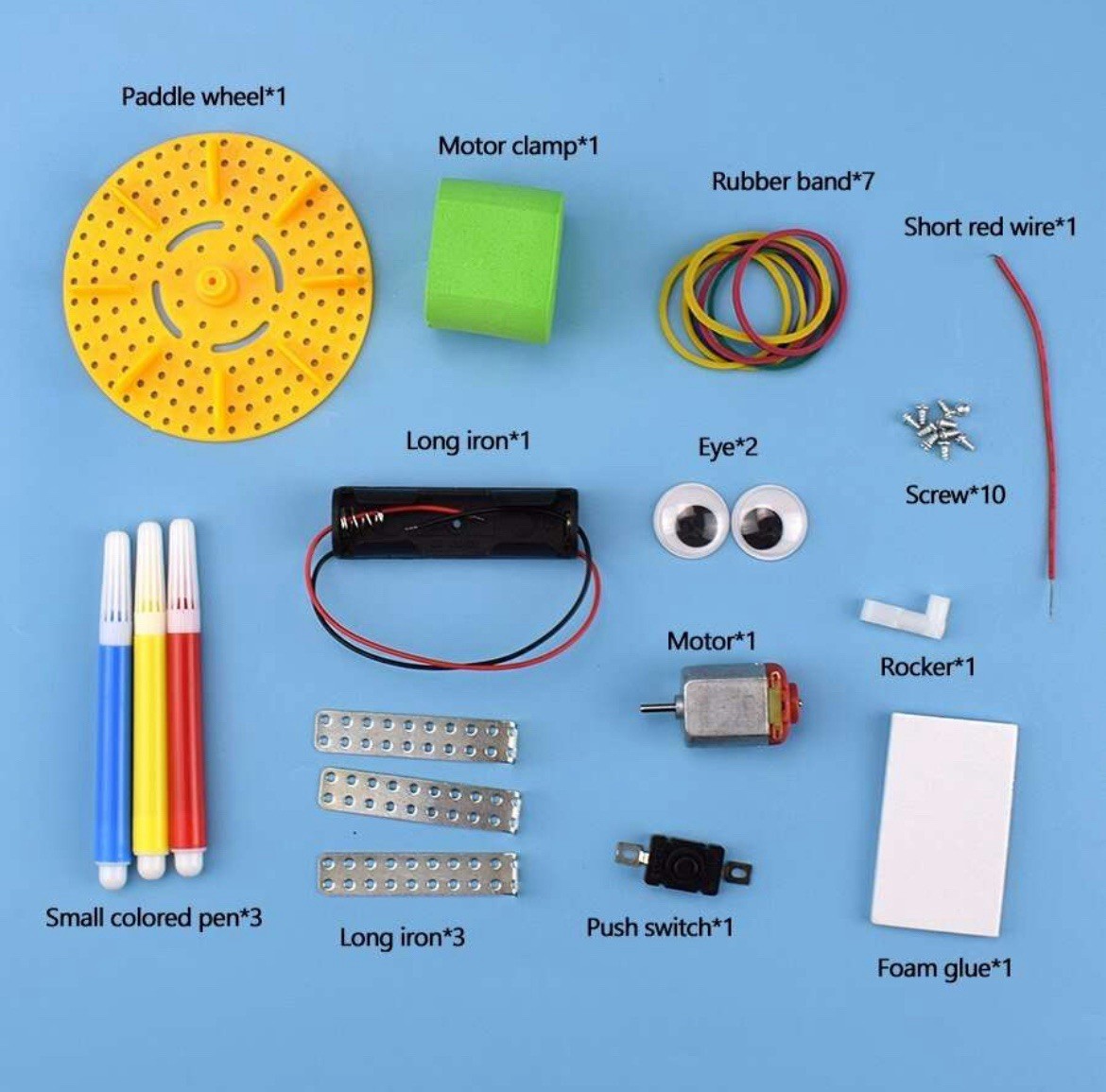 Lot Of 3 STEM Toy Robot Model Build Kit DIY Education Kidz Robotix NEW