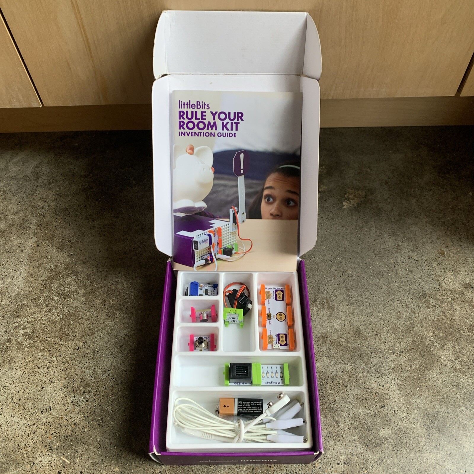 EUC LittleBits Rule Your Room Kit Stem Educational Learning Touch Technology