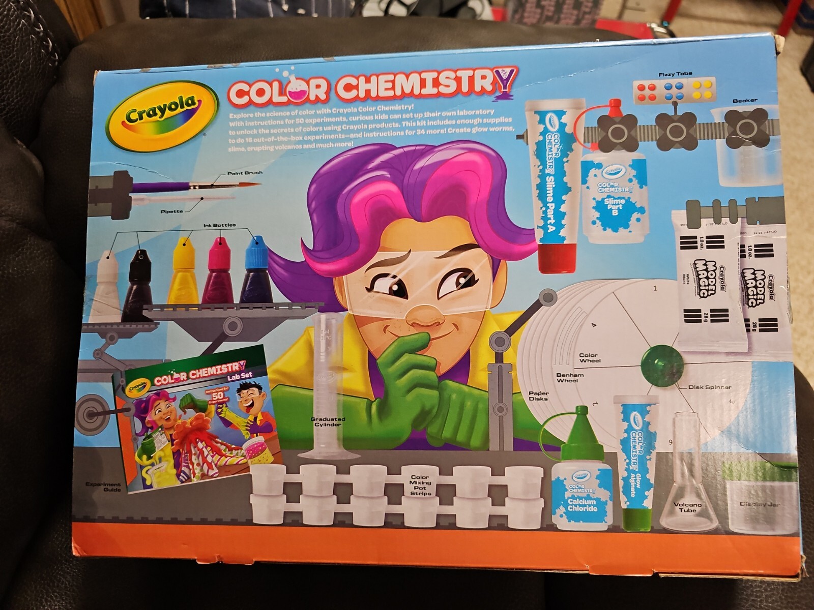 Crayola Color Chemistry Lab Set Instructions For 50 Experiments NIOB