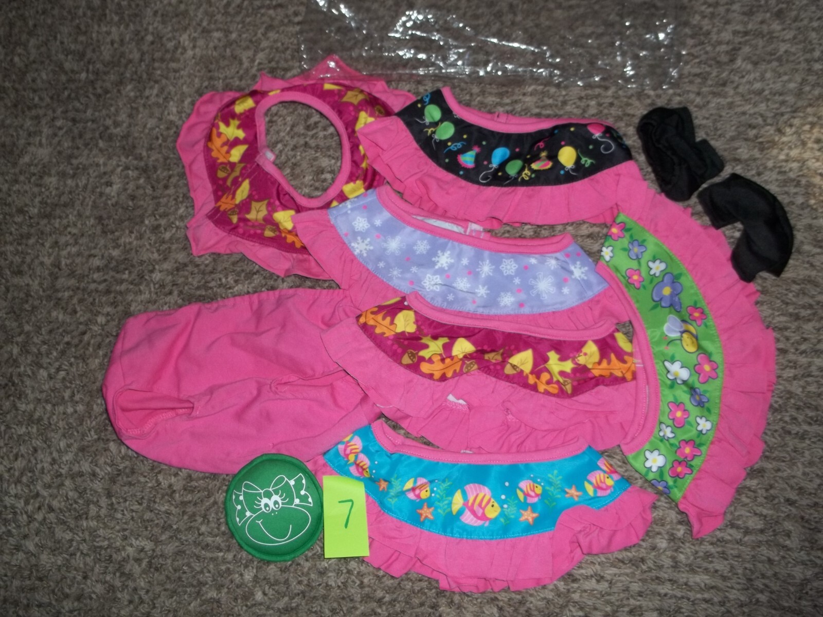 #7- Frog Street Press FANNIE clothes lot Plus Fannie Bean Bag