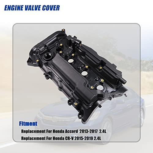 Engine Valve Cover with Gasket Replacement for Honda CR-V 2015 2016 2017 2018