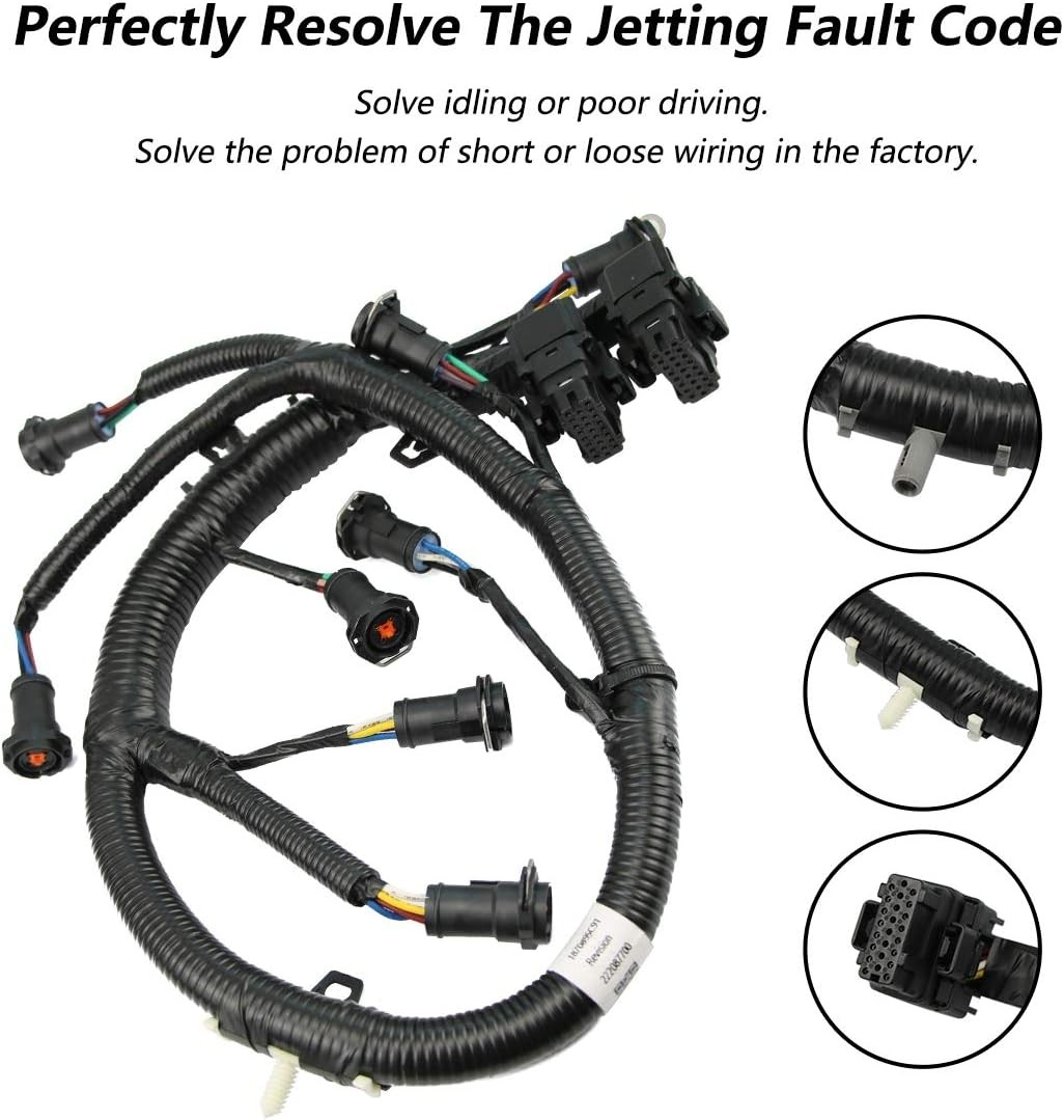 FICM Fuel Injector Harness 5C3Z9D930A Fit 2011-2014 F150 Super Duty Lariat
