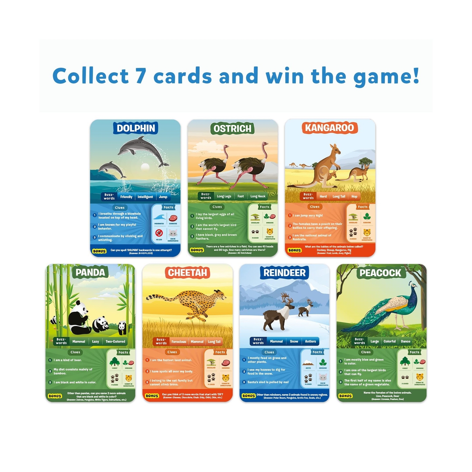 Skillmatics Card Game – Guess in 10 Animal Planet, Gifts for 6 Year Olds and …