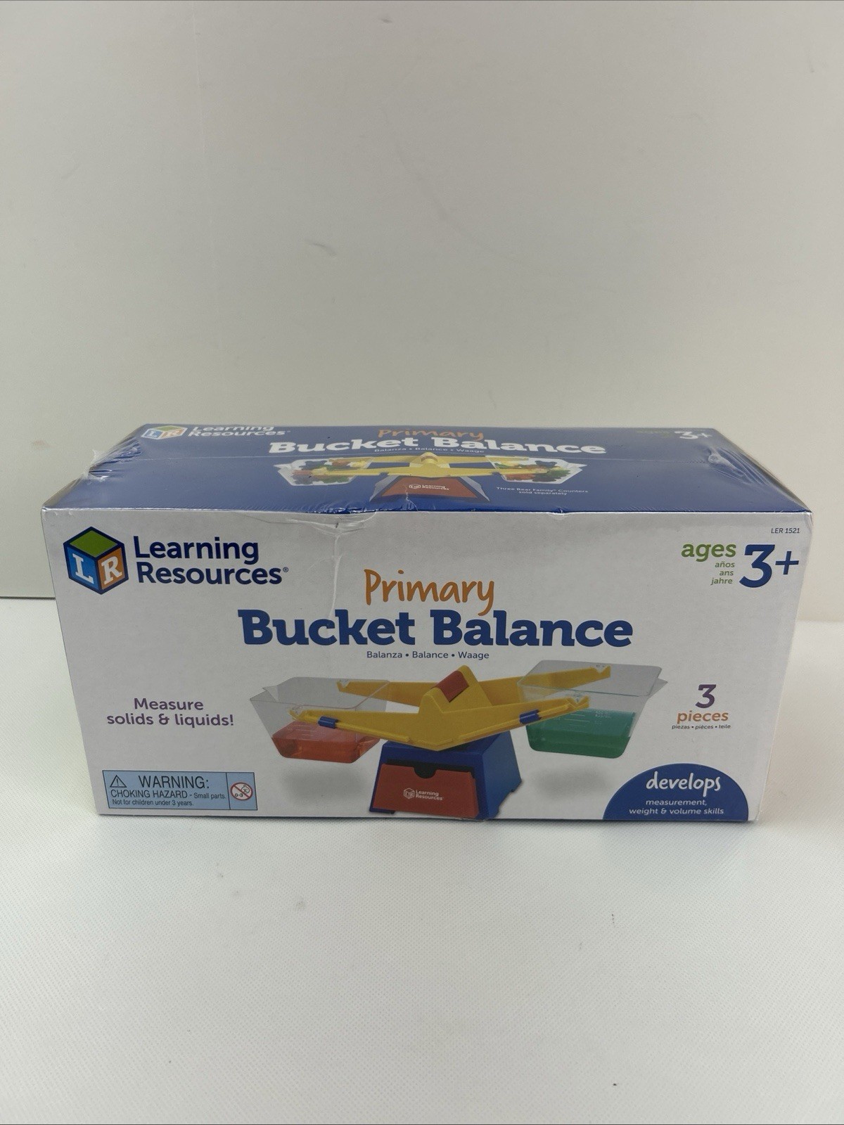 Learning Resources Primary Bucket Balance New Kids Childrens Educational Toy