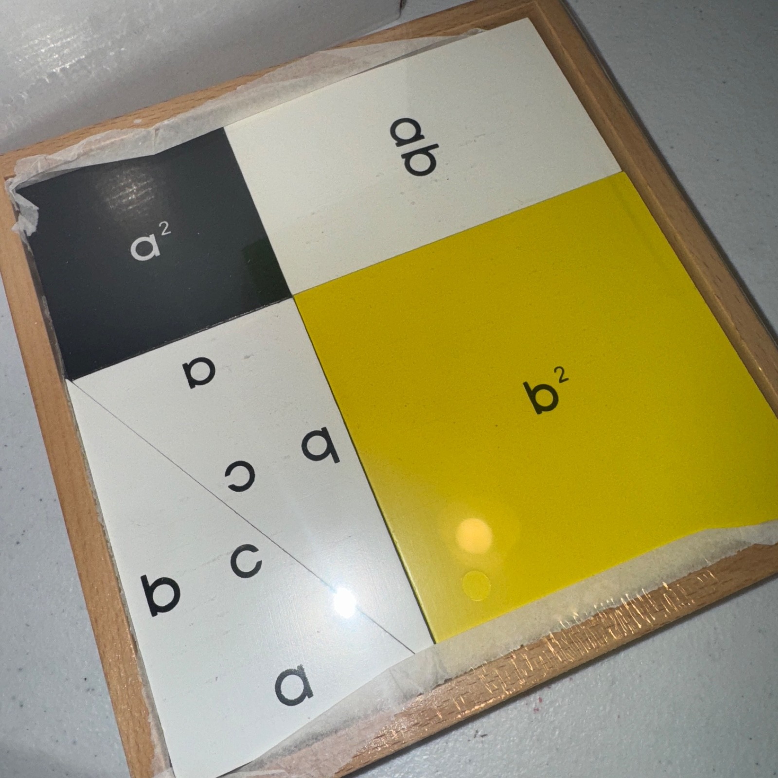 NEW Pythagorean Theorem A Box Pythagoras Board Montessori Elementary Adena Seal