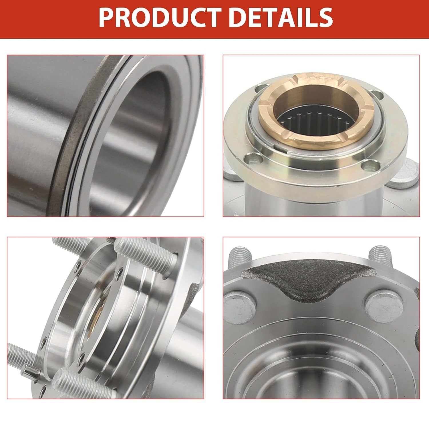 Front Wheel Bearing Hub Toyota Tacoma 1995-2004 4WD