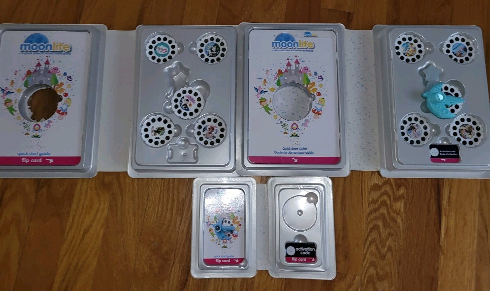 Lot Of Moonlite Story Projector Reels Story Includes Disney Frozen, Animals