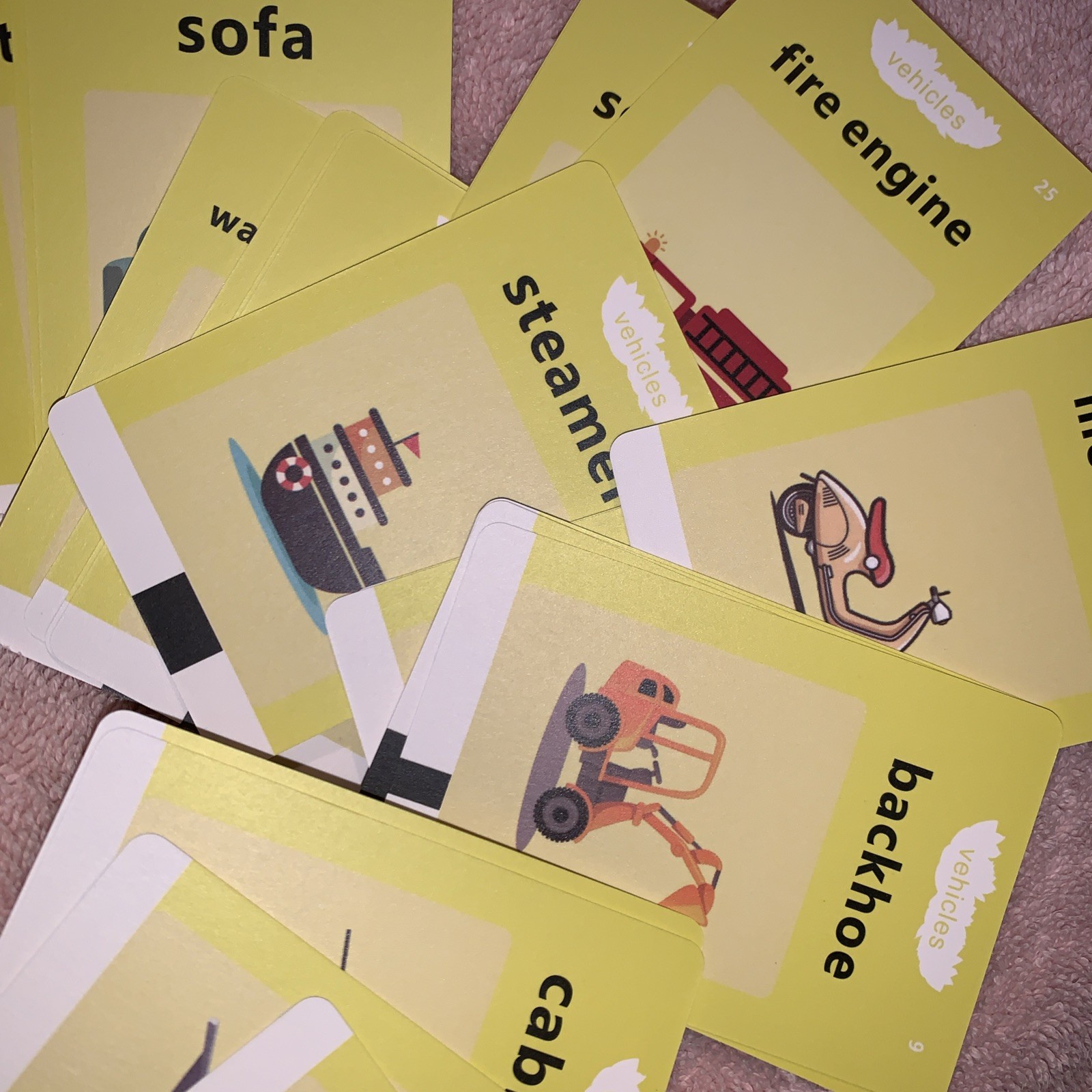 Happy World Early Education Simple & Effective Learning Playing 224 Flashcards