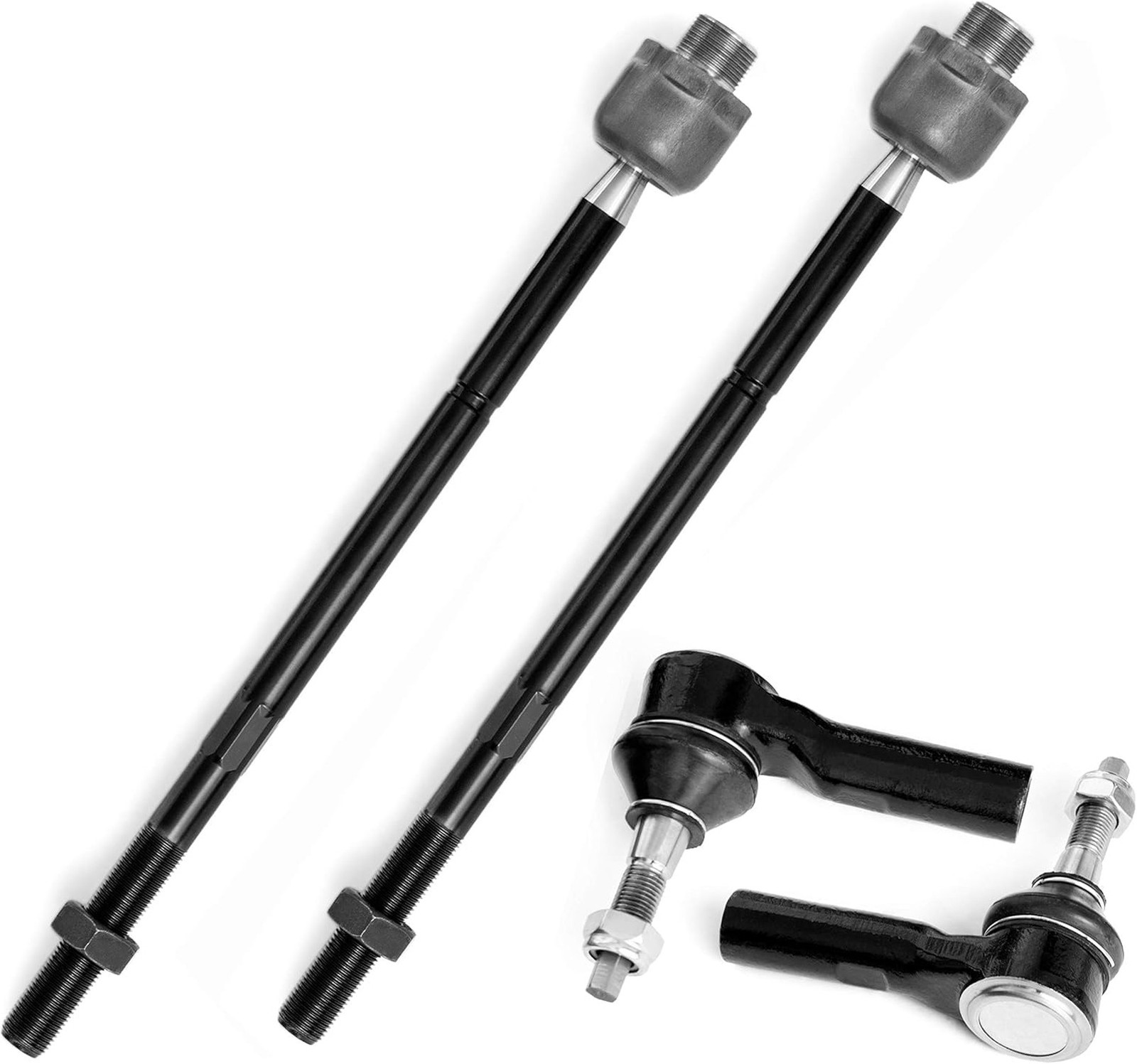 4 PC Inner/Outer Tie Rod End Kit FITS Escalade, Silverado, Sierra, Suburban, …