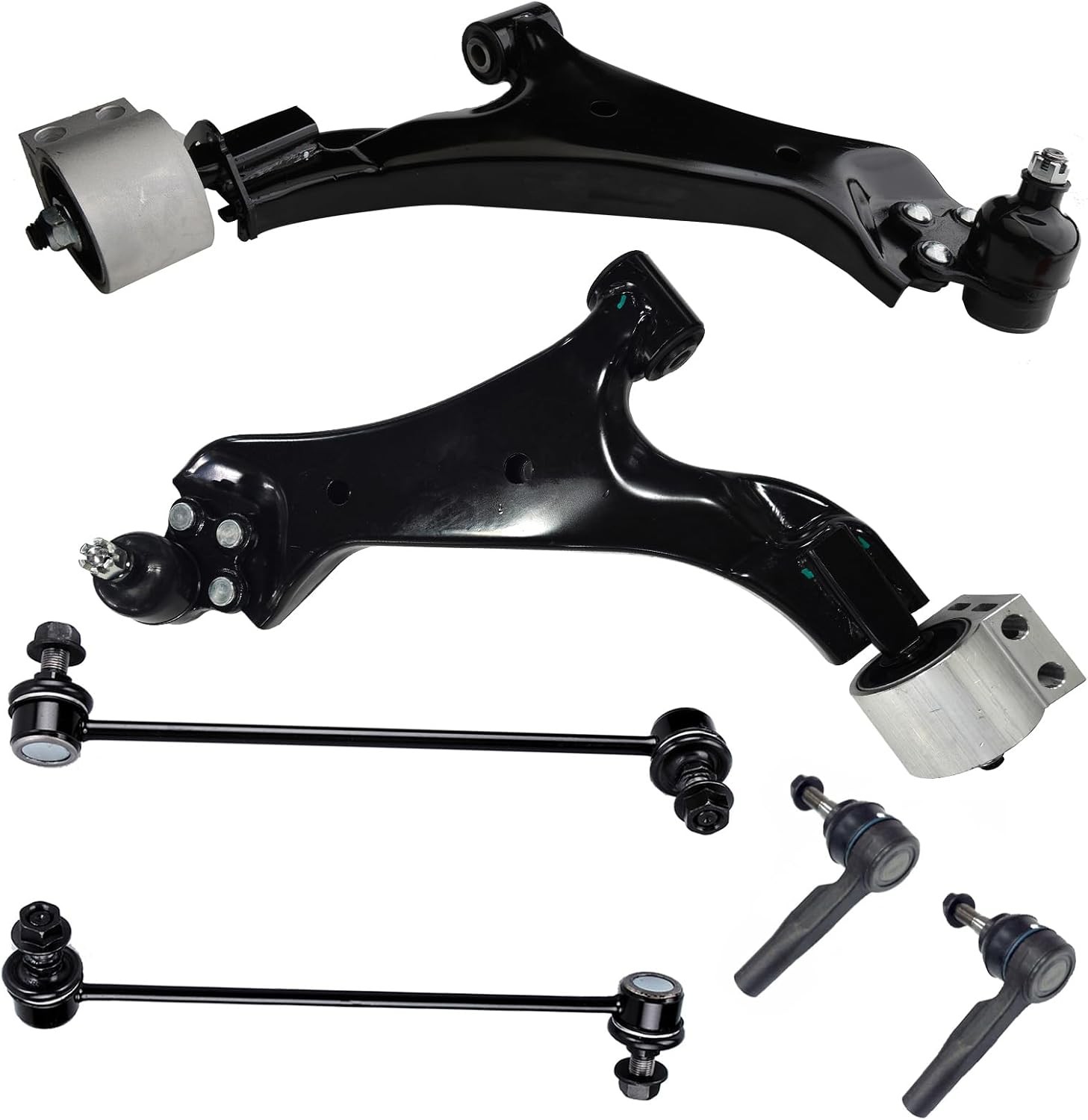 6pc Front Lower Control Arm Kit for Chevrolet Equinox/GMC Terrain 2010-2017,
