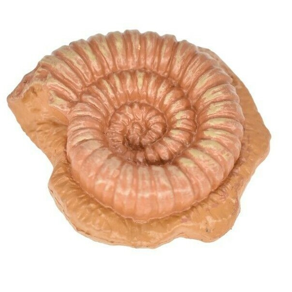 Ammonite Fossil Plastic Replica 1 3/4 inches across – F4098 B96
