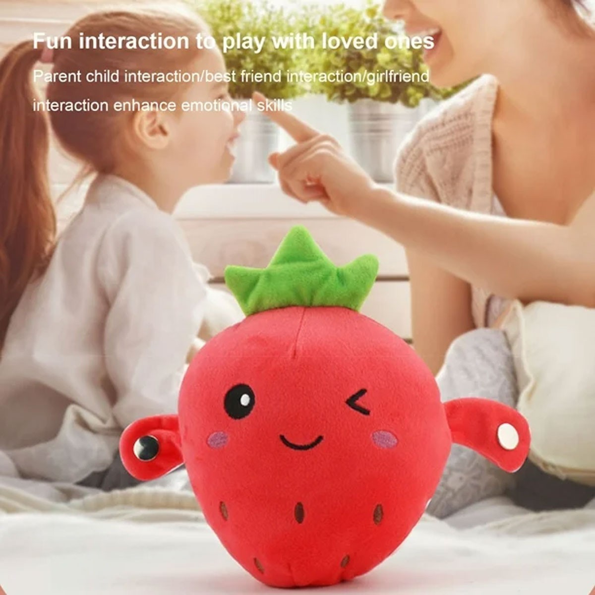Interactive Musical Toy Fruit Sensing Beat Piano Ragdoll Musical Doll