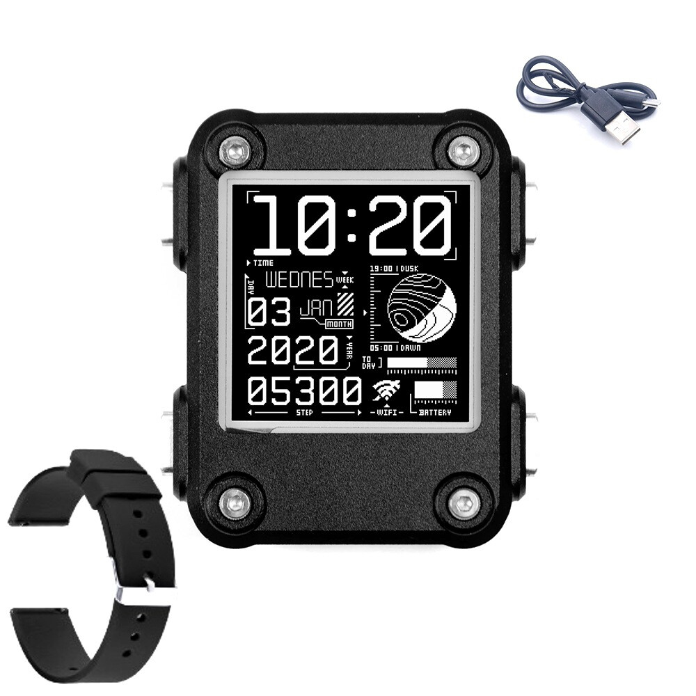 Watch 2.0PLUS ESP32 Programmable Electronic Watch Smart Ink Screen Open Source