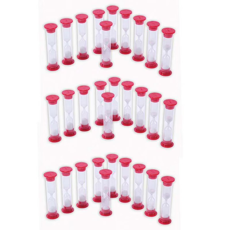 One Minute Sand Timers Learning Tools