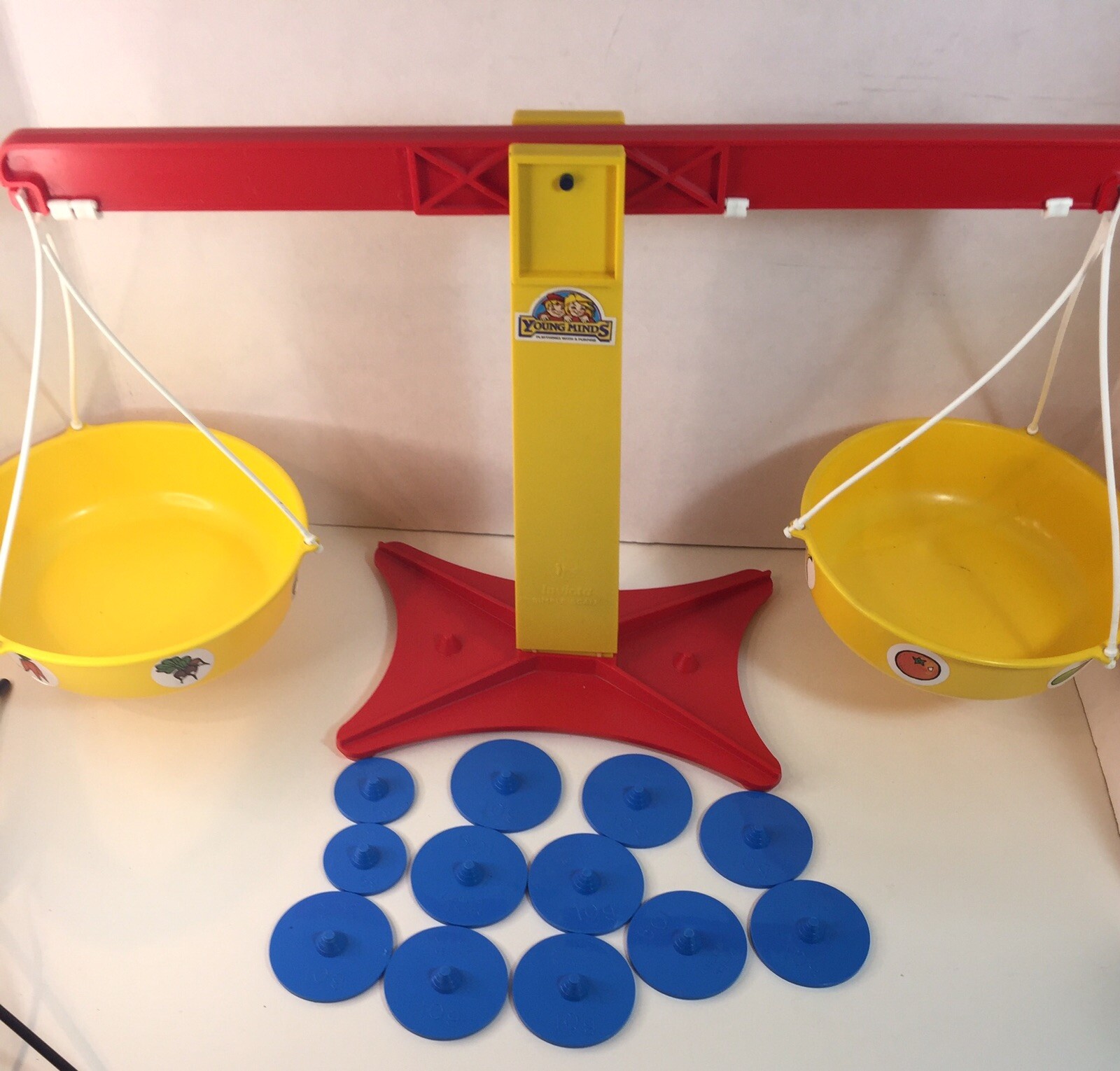 Simple Scales Game Young Minds Vintage1984 Made in England Metric Homeschool