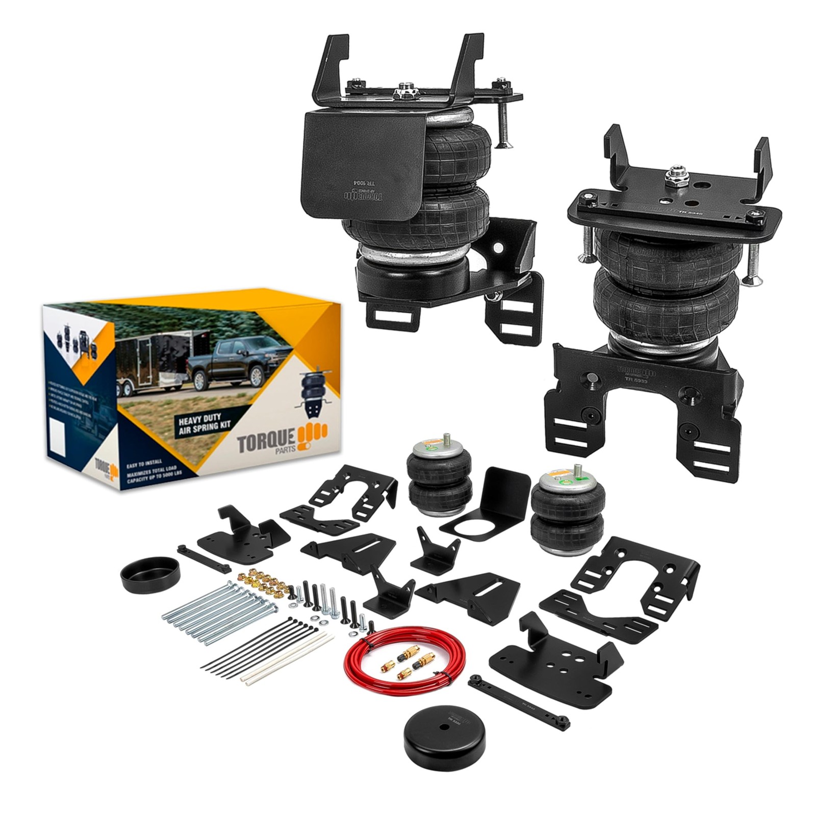 TORQUE Airbag Air Bag Suspension Kit for 2017-2026 Ford F250 F350 4Wd only an…