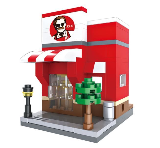 Clearance Sale: Build your Own Street View with Mini BLOCK iBlock 6401