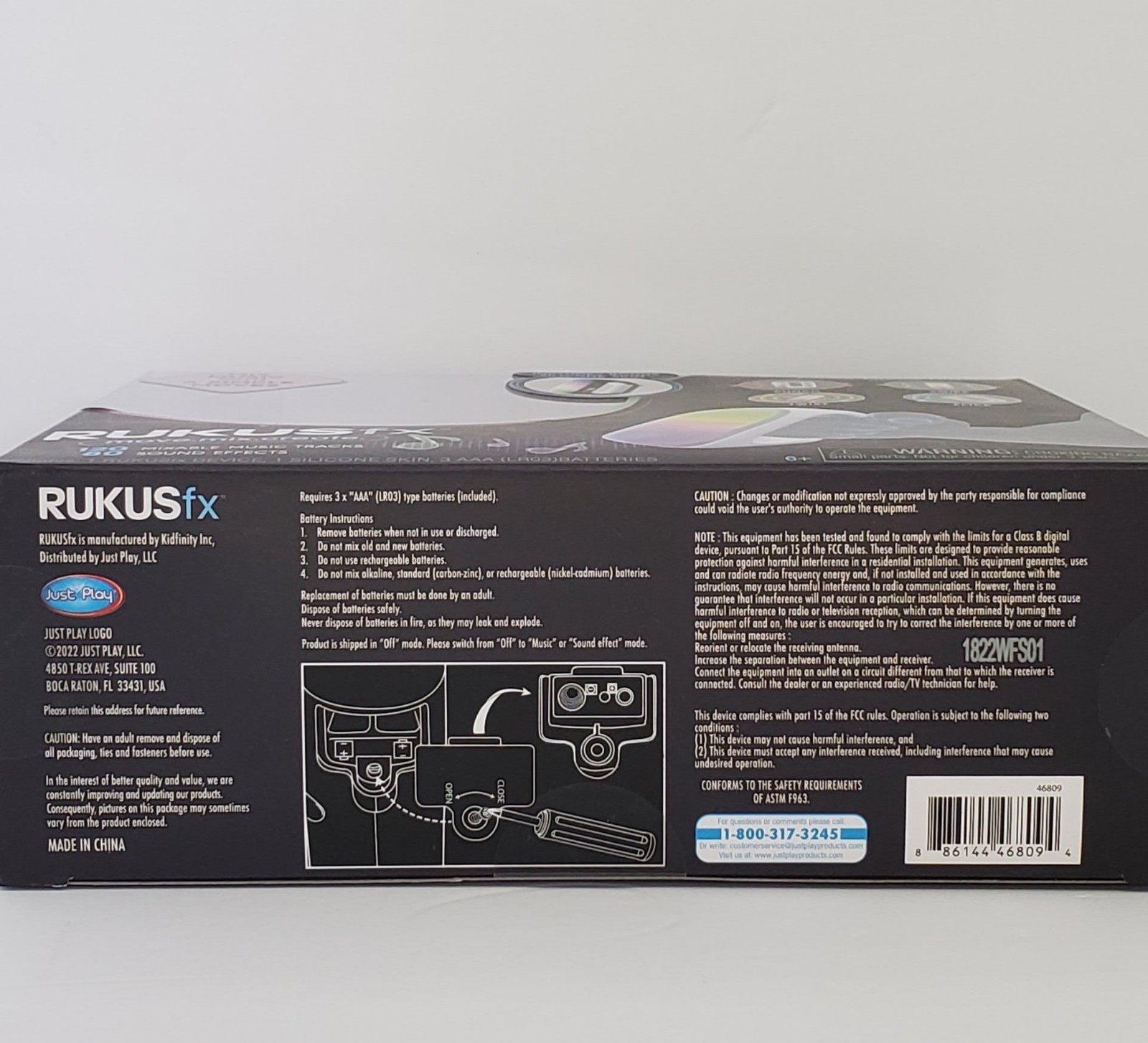 RUKUSfx Motion-Controlled Music Mixer New Sealed Lights & Sound Effects Toy