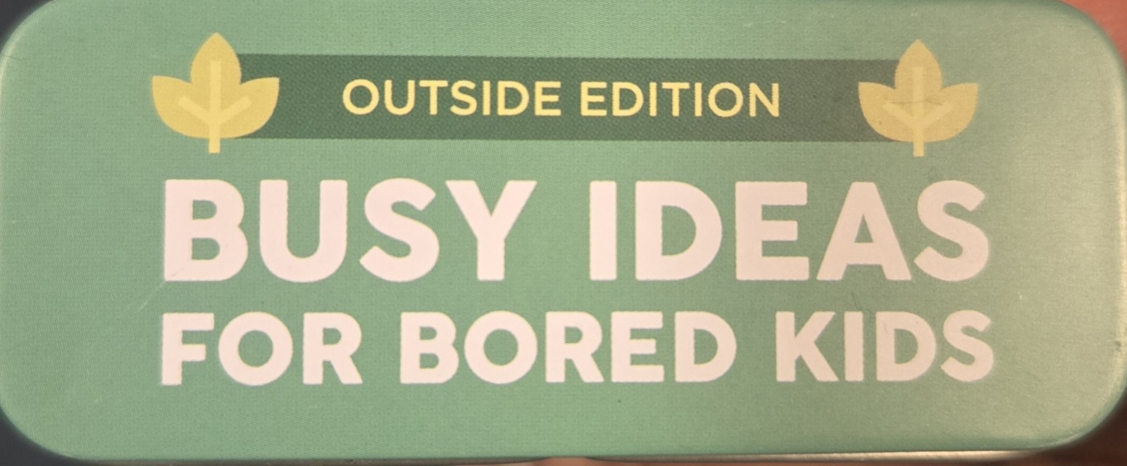 Petit Collage PTC607 Busy Ideas for Bored Kids, 50 Outdoor Activity Cards – New