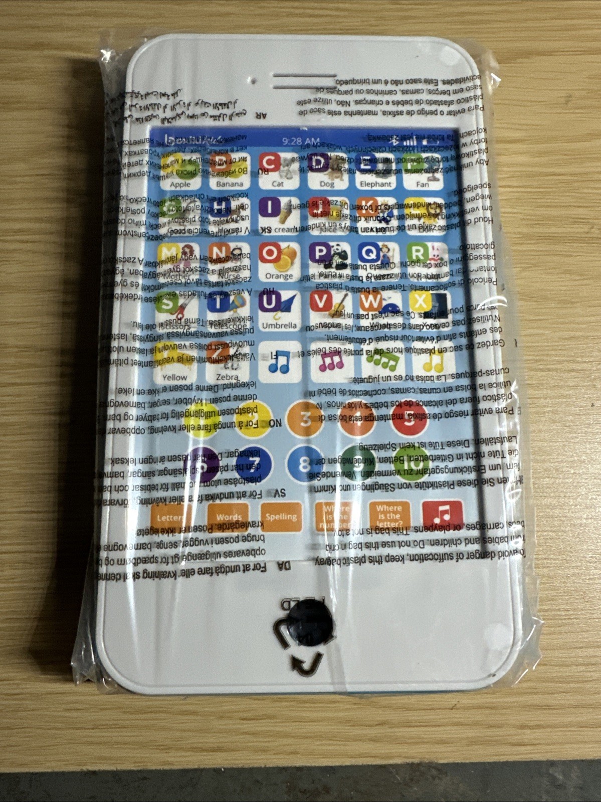 Boxiki Kids 3+ Fun Educational Phone Blue New In Package