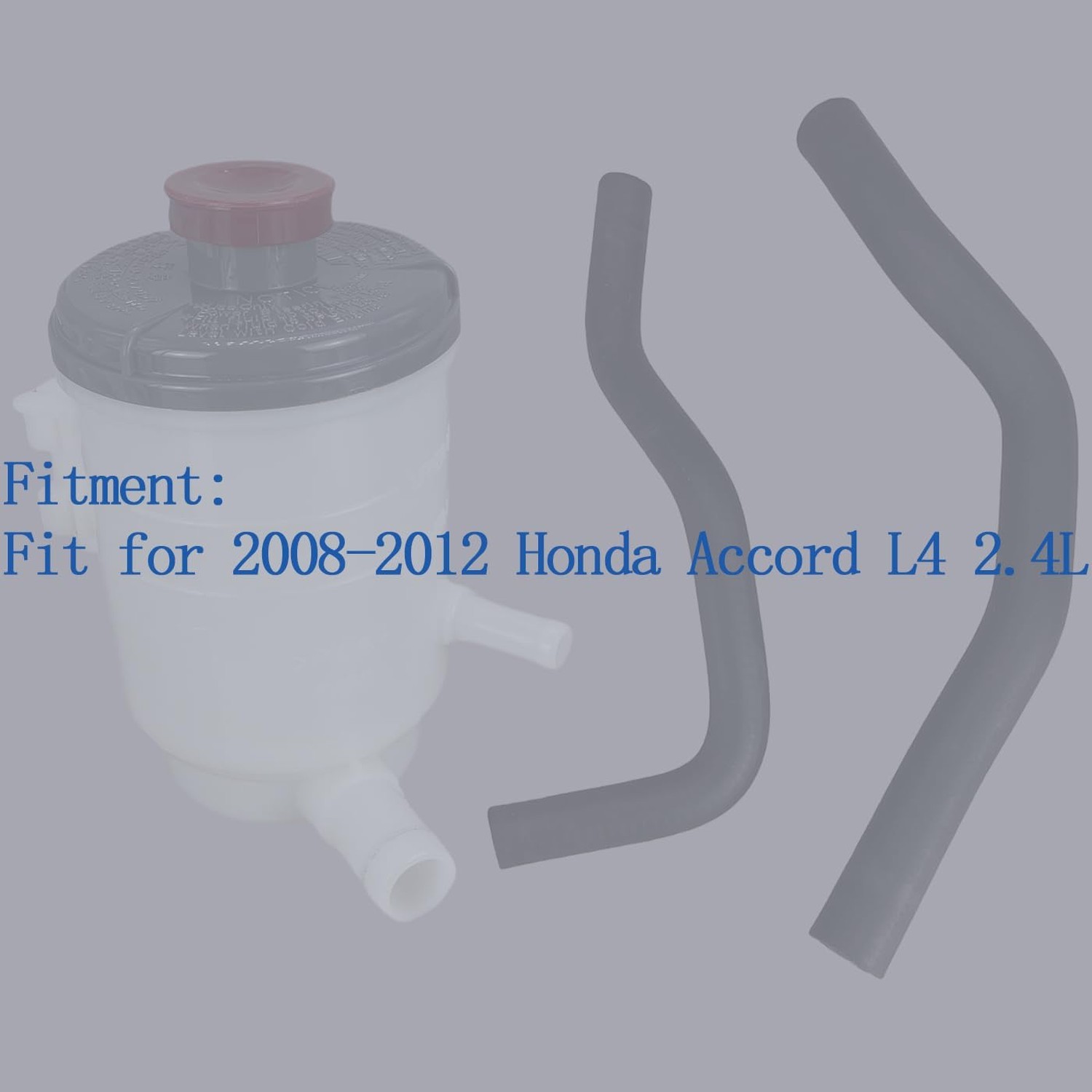 Honda 2008-2012 Power Steering Reservoir Tank with Suction and Return Hose NEW
