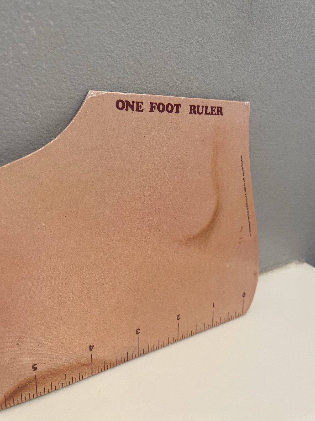 Vintage 1983 Centipede Foot Ruler Classroom Education Learning Measurement Tool