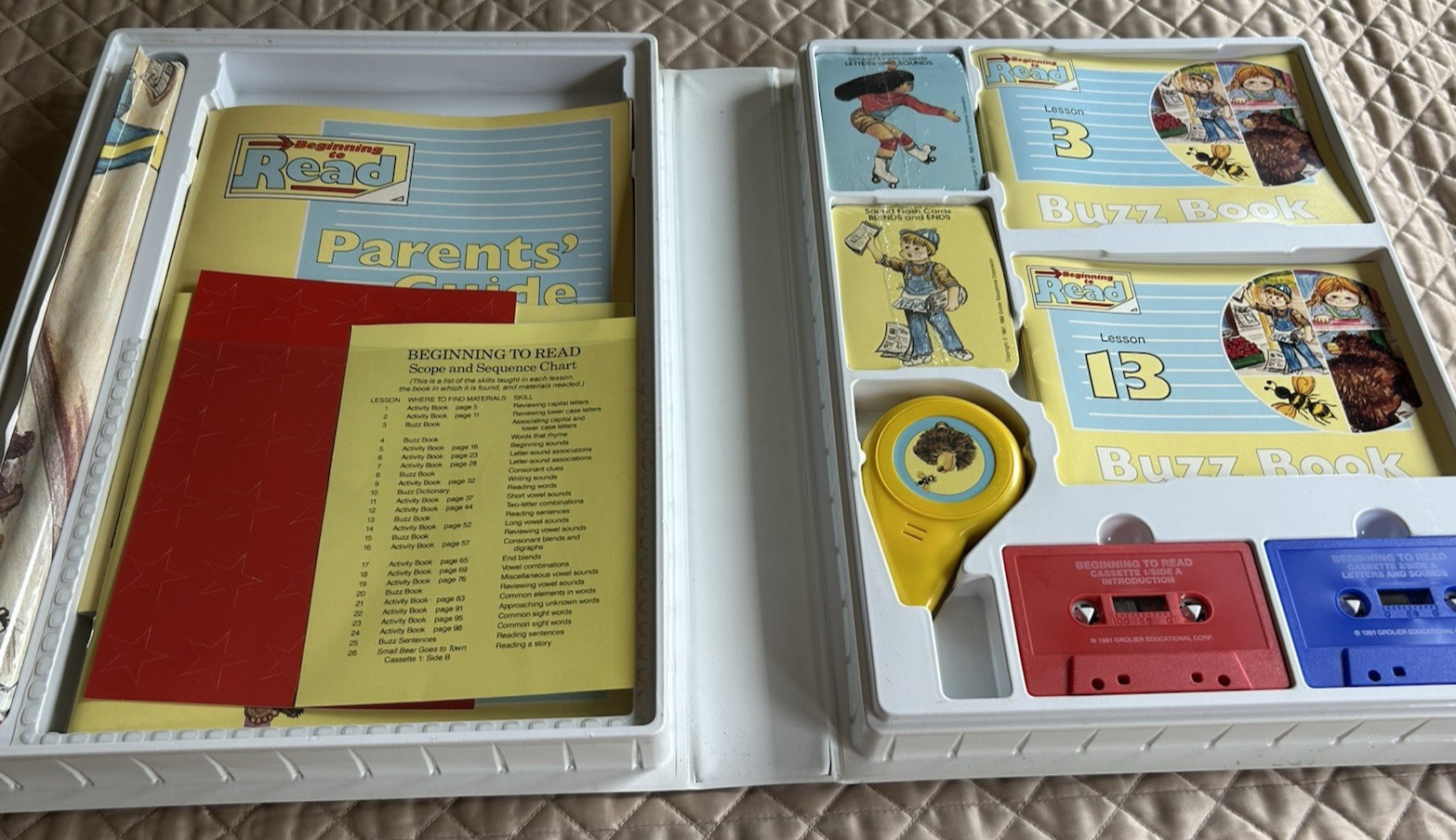 Beginning Learning to Read: A Reading Enrichment Program Buzzer Works Complete!