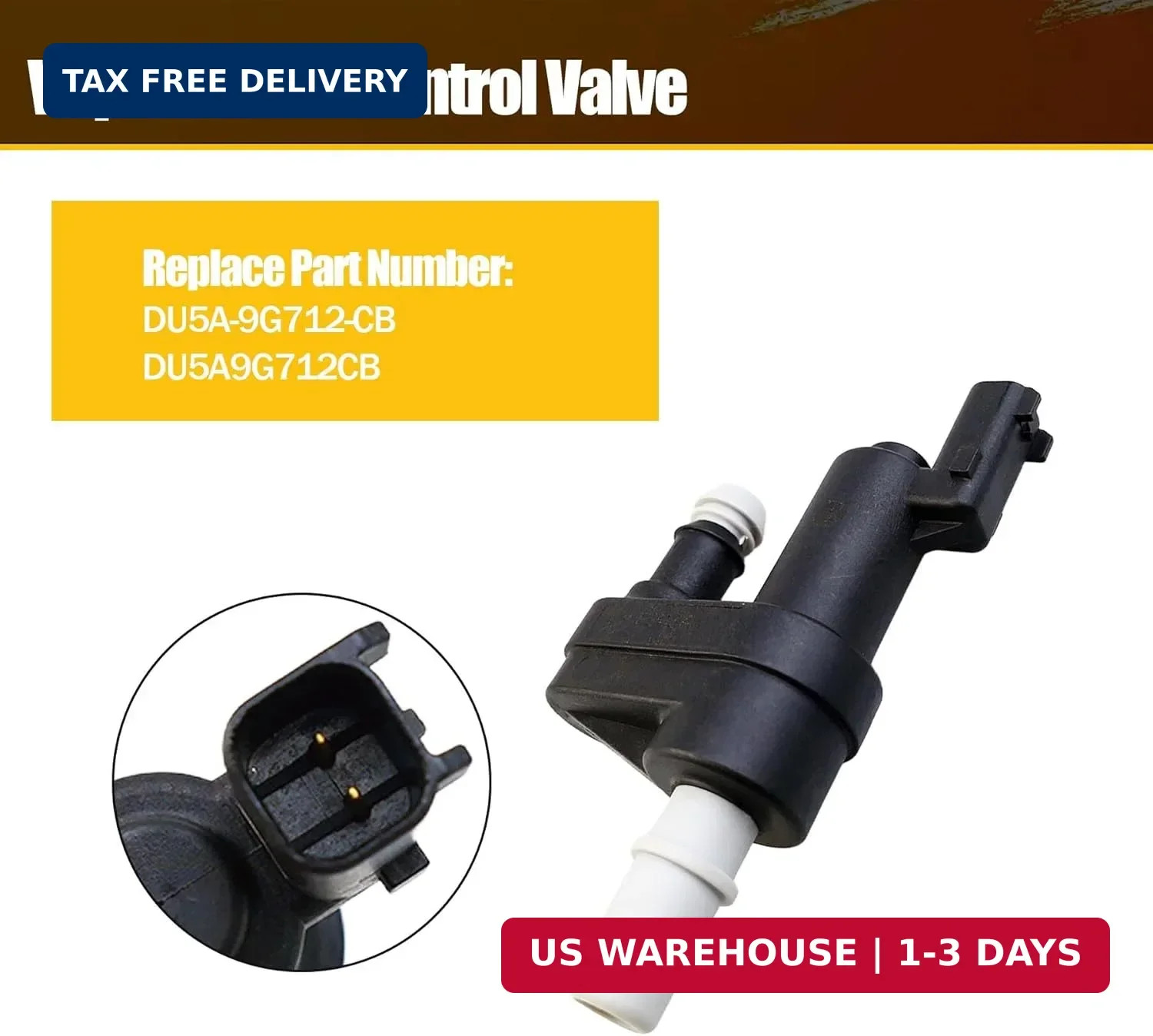 DU5A-9G712-CB Vapor Turbo Control Valve Fit for Ford Escape Truck Linkoln MKC 20