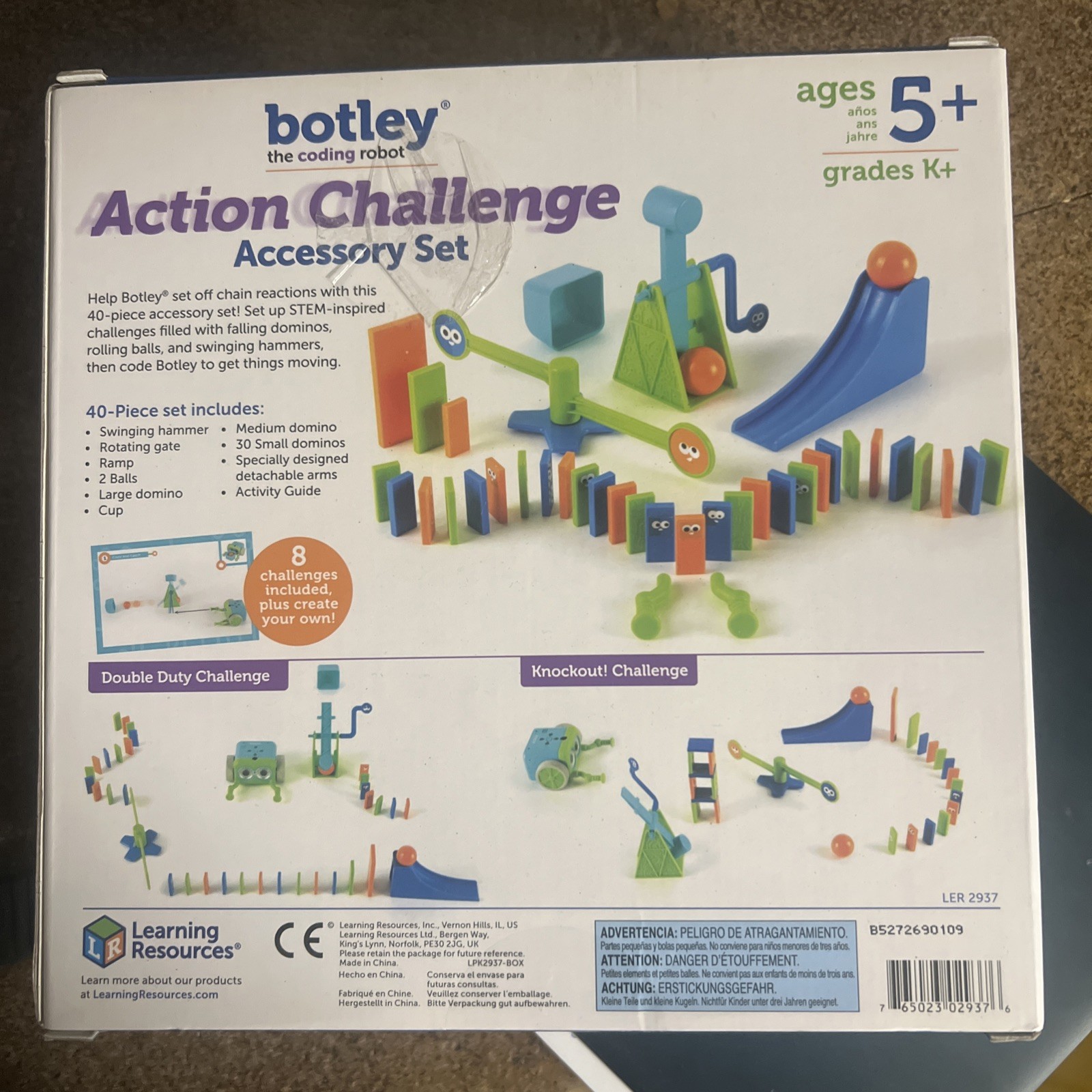 Learning Resources Botley Action Challenge Accessory Set 40 Pieces