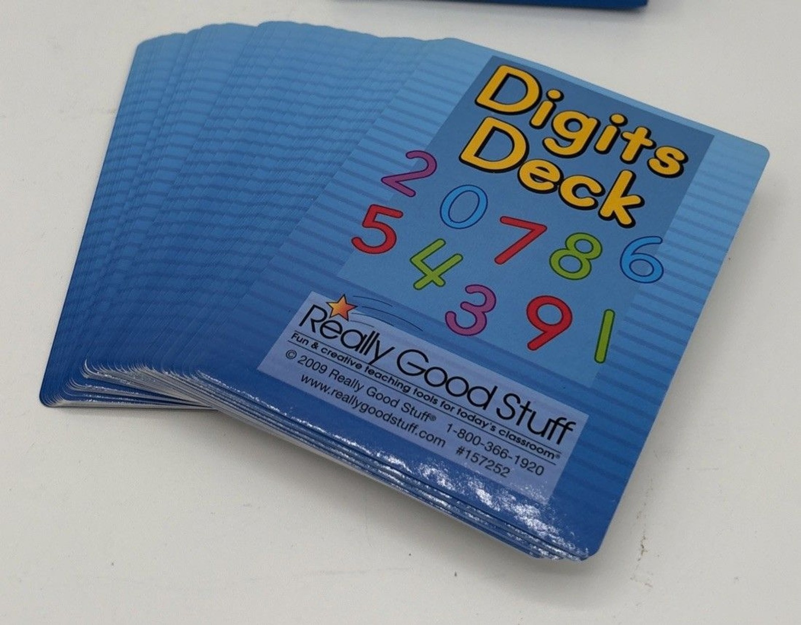 Digits Deck By Really Good Stuff. Teaching Tools For The Classroom. 40 Cards