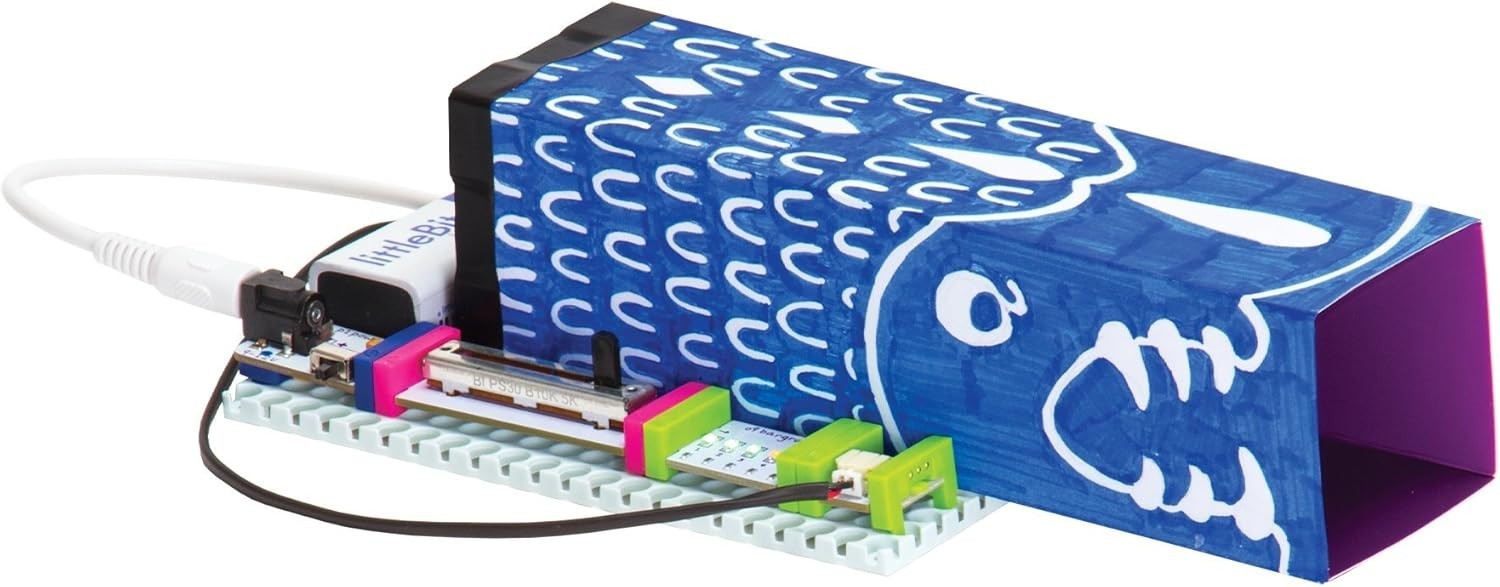 littleBits Hall of Fame Bubble Bot Starter Kit, Purple